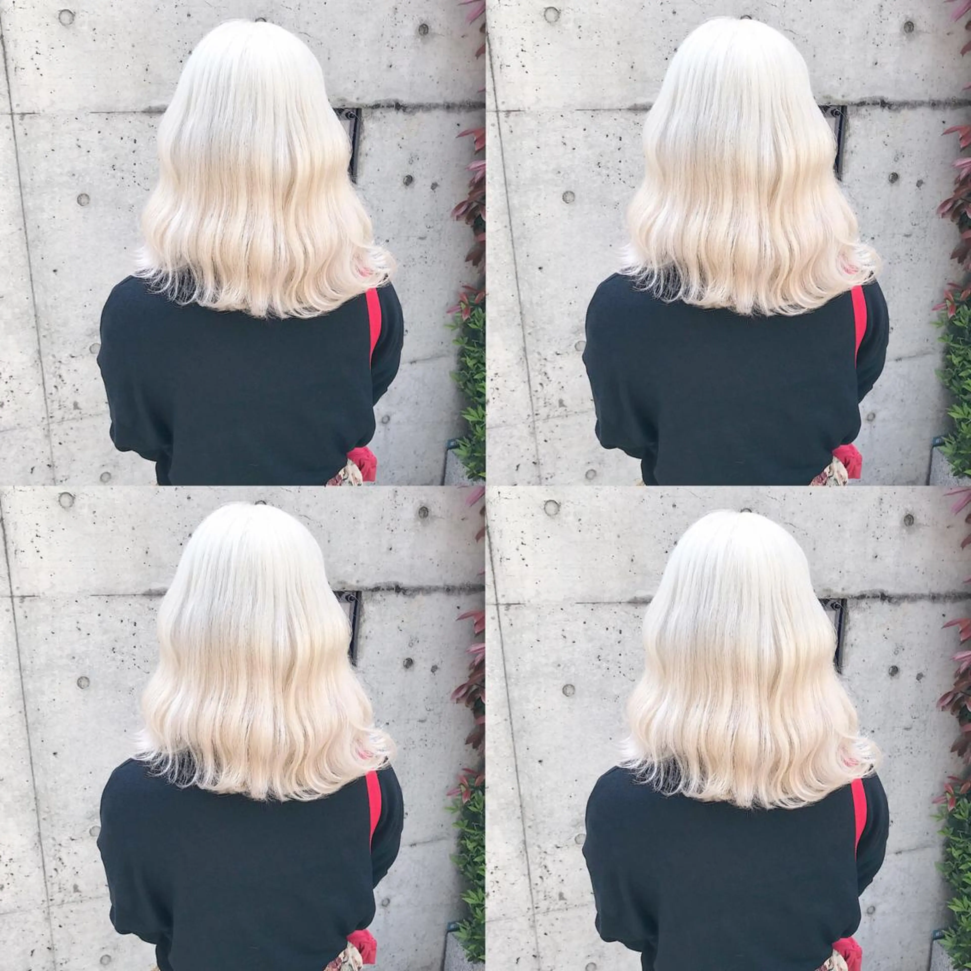 ミディアム カラー ヘアアレンジ カット ヘアカラー トリートメント TAKUMAブリーチ /切りっぱなし🪽のヘアスタイル