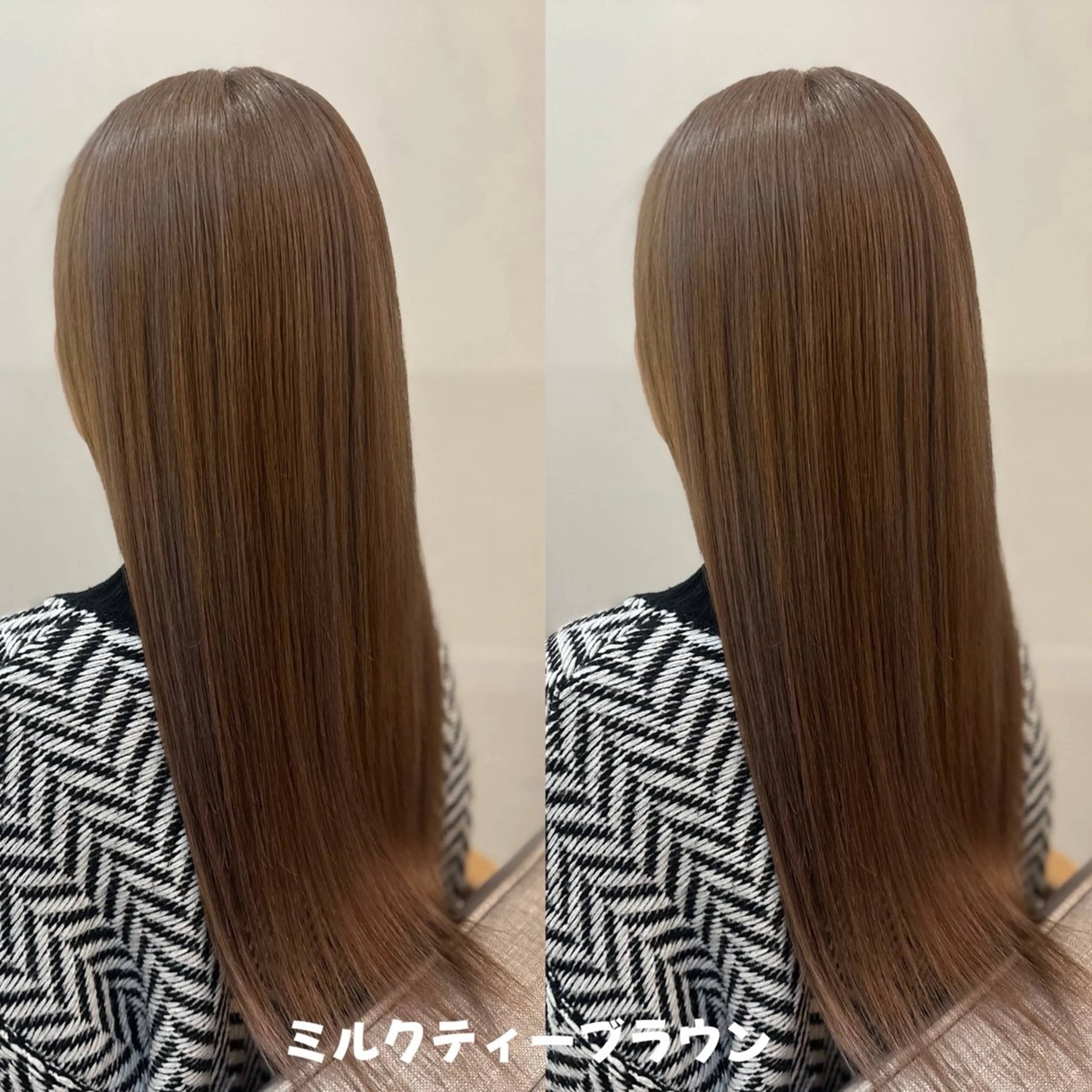 ロング ヘアカラー トリートメント lovis🧸ゆうあ 🧸/透明感カラーのヘアスタイル