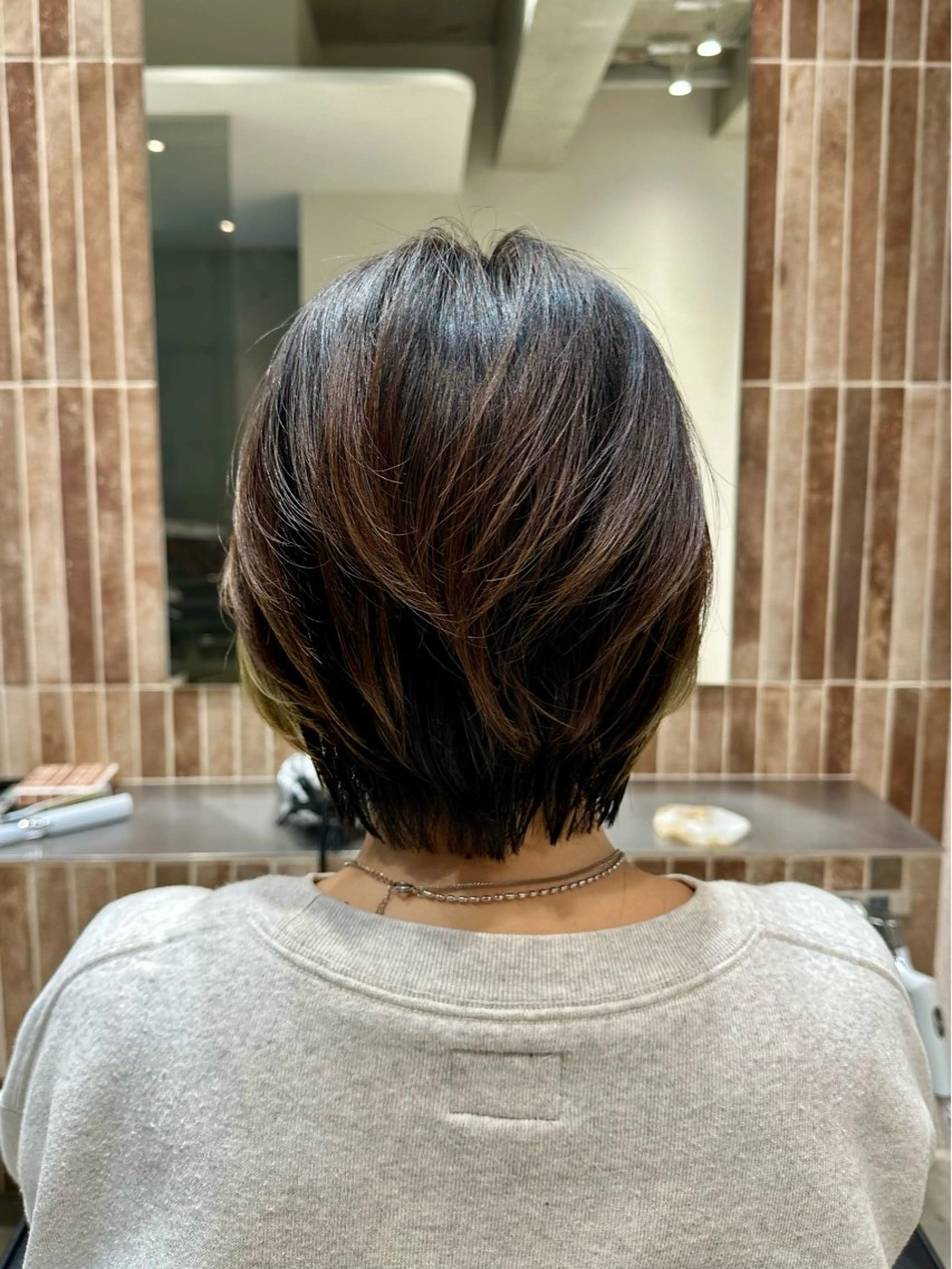 ショート カラー 横浜/メンズ特化/ Farbe/田中颯斗のヘアスタイル