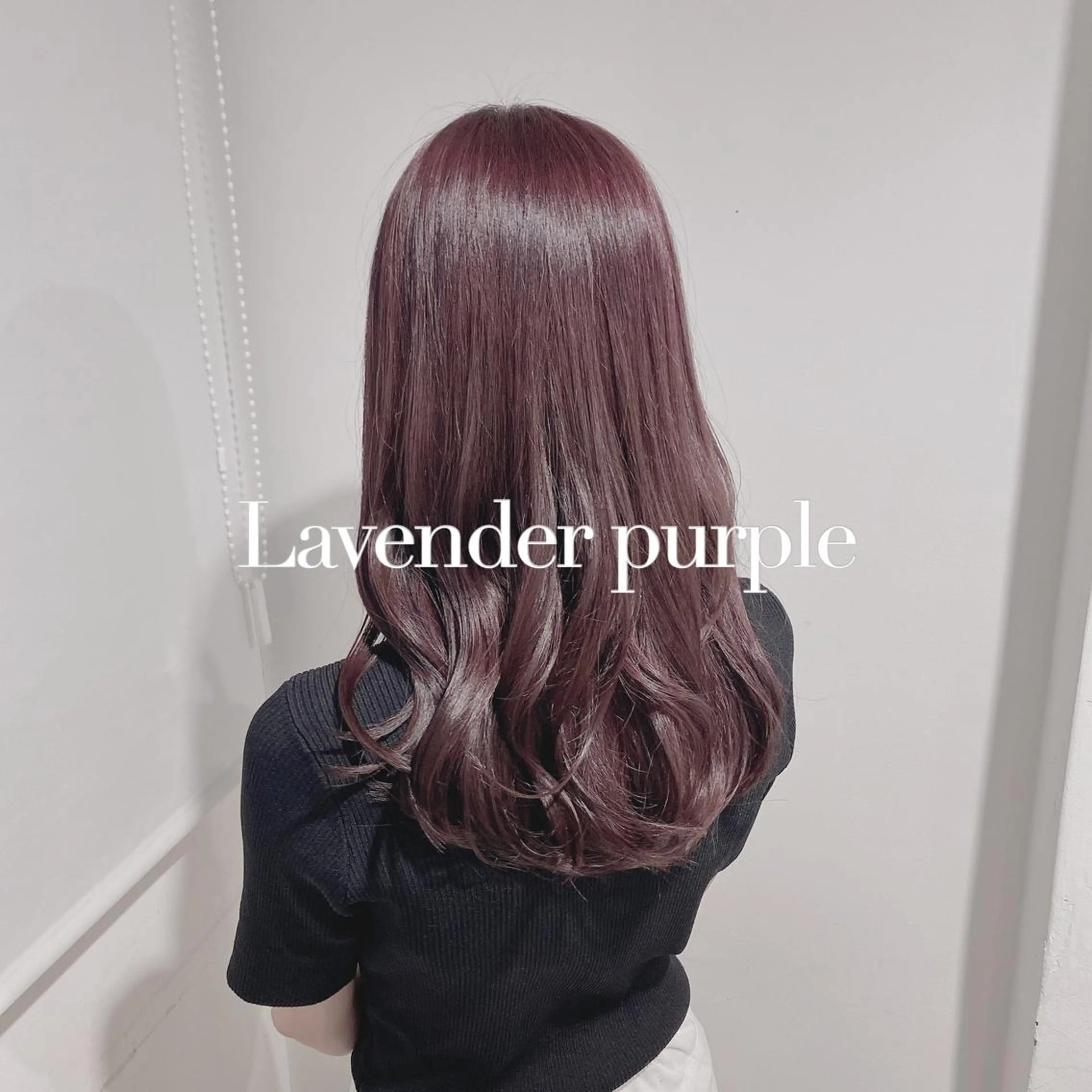 ミディアム カラー ヘアアレンジ ラベンダーカラー ピンクカラー ピンクラベンダー カット ヘアカラー ヘッドスパ ヘアセット 𓏸レイヤー髪質改善 透けカラーカノン🫧のヘアスタイル