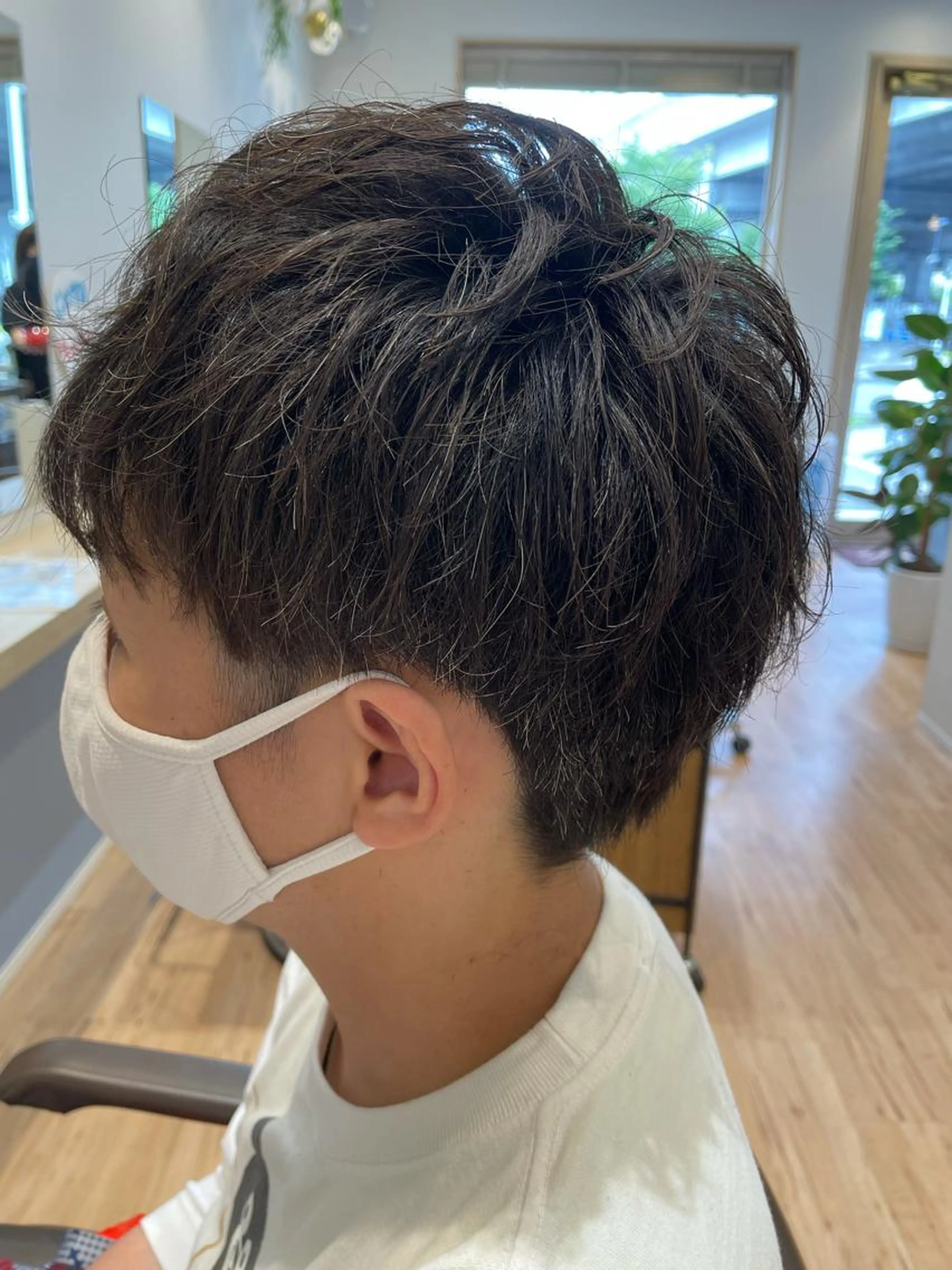 🙋🏻‍♂️メンズ限定🙋🏻‍♂️🦓カット＋ポイントパーマ🦓の写真