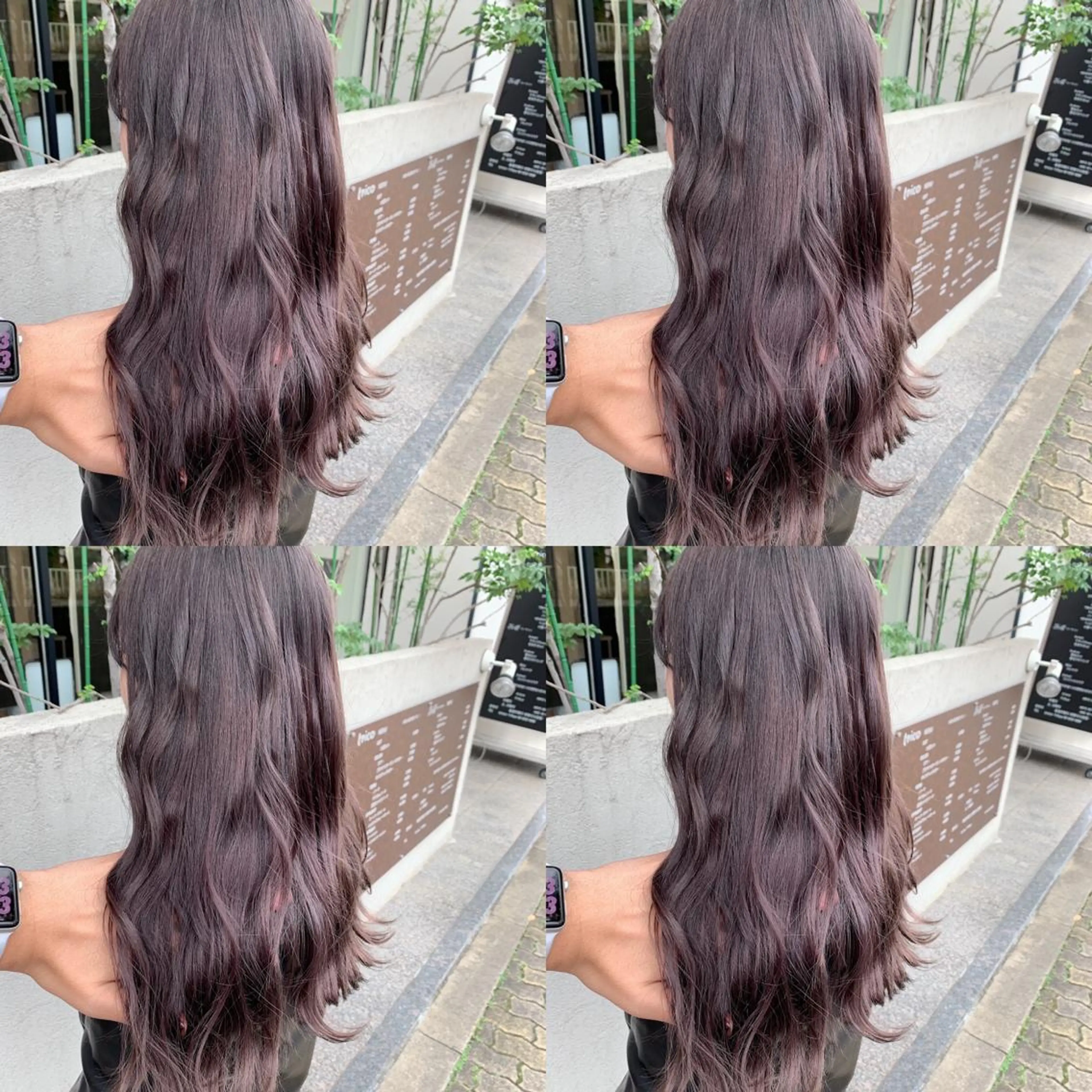 ロング カラー ラベンダーカラー 似合わせ/ブリーチ カラー.岡田友仁のヘアスタイル