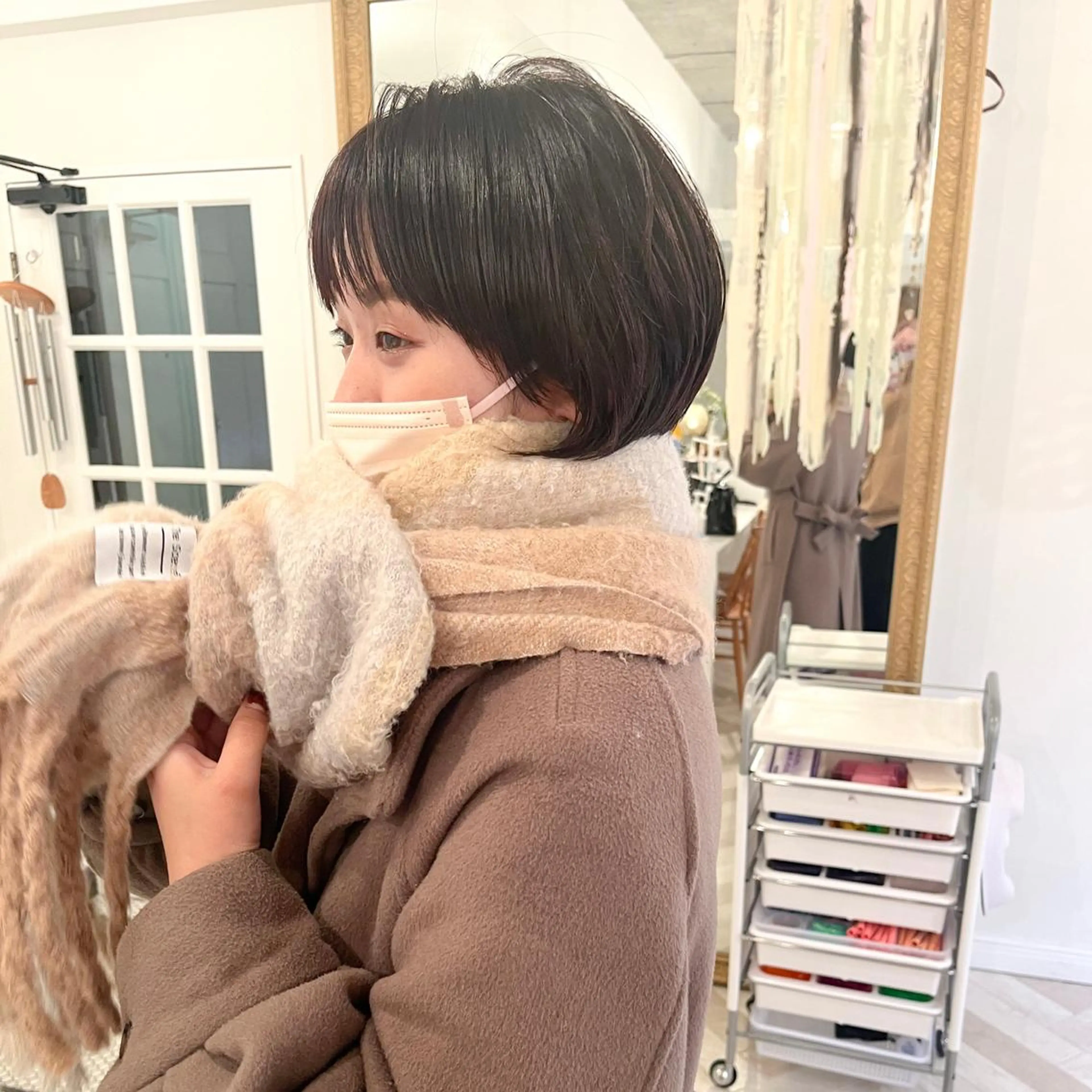 ショート カラー ショートヘア Memories 銀座のヘアスタイル