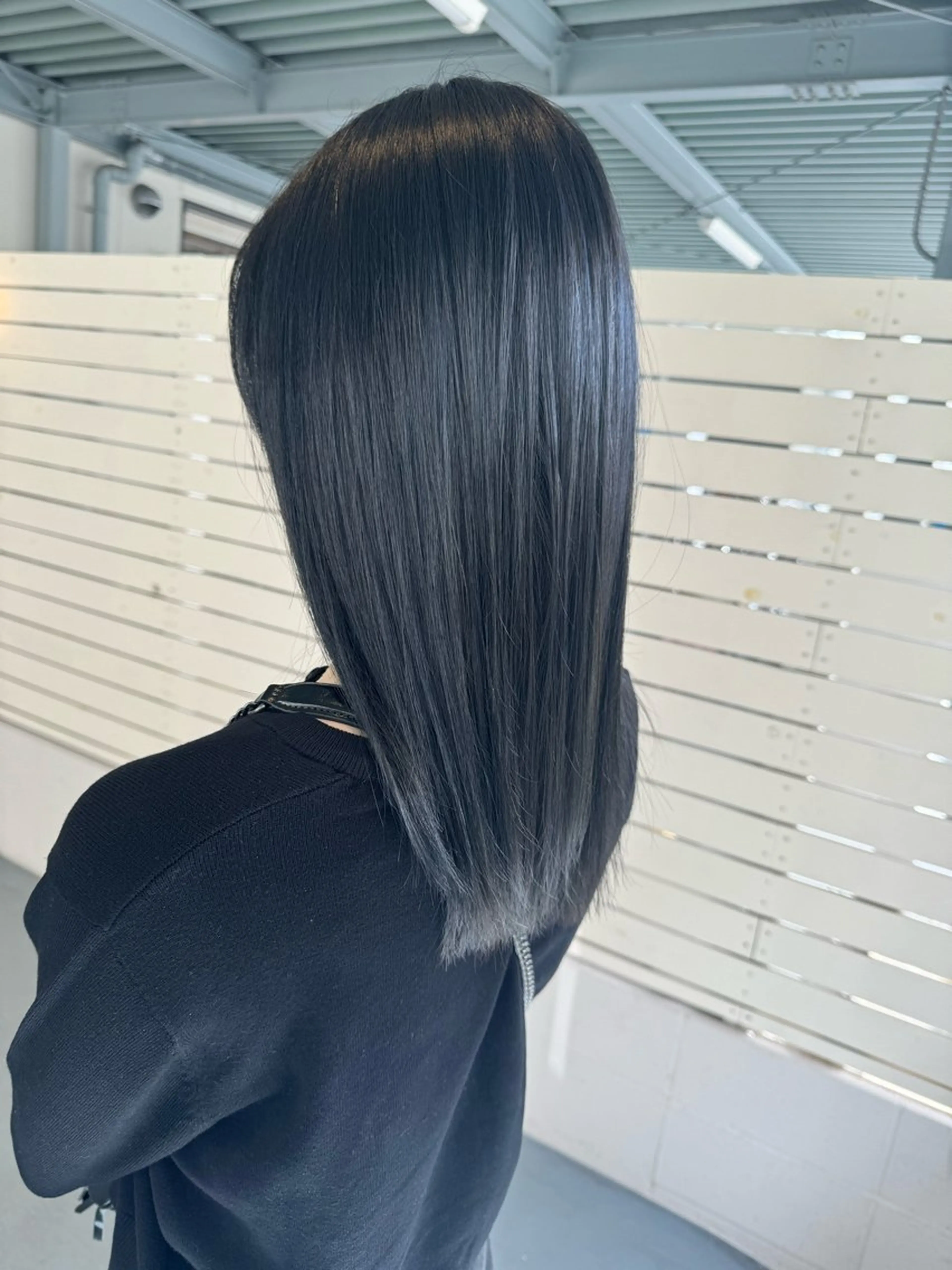 ミディアム カラー カラー特化型美容師 保住のヘアスタイル