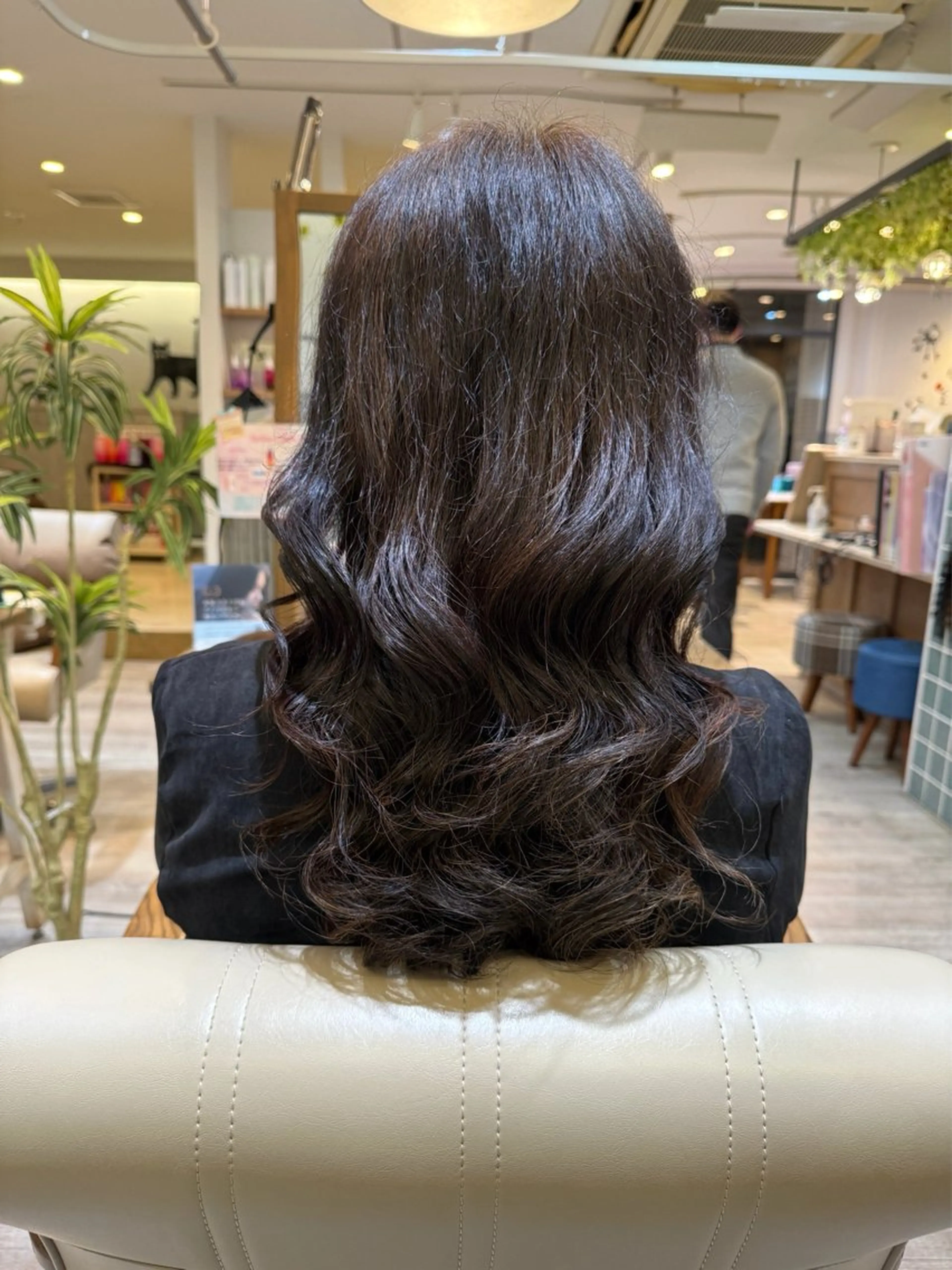 ロング カラー ヘアカラー こいけ しゅんのヘアスタイル