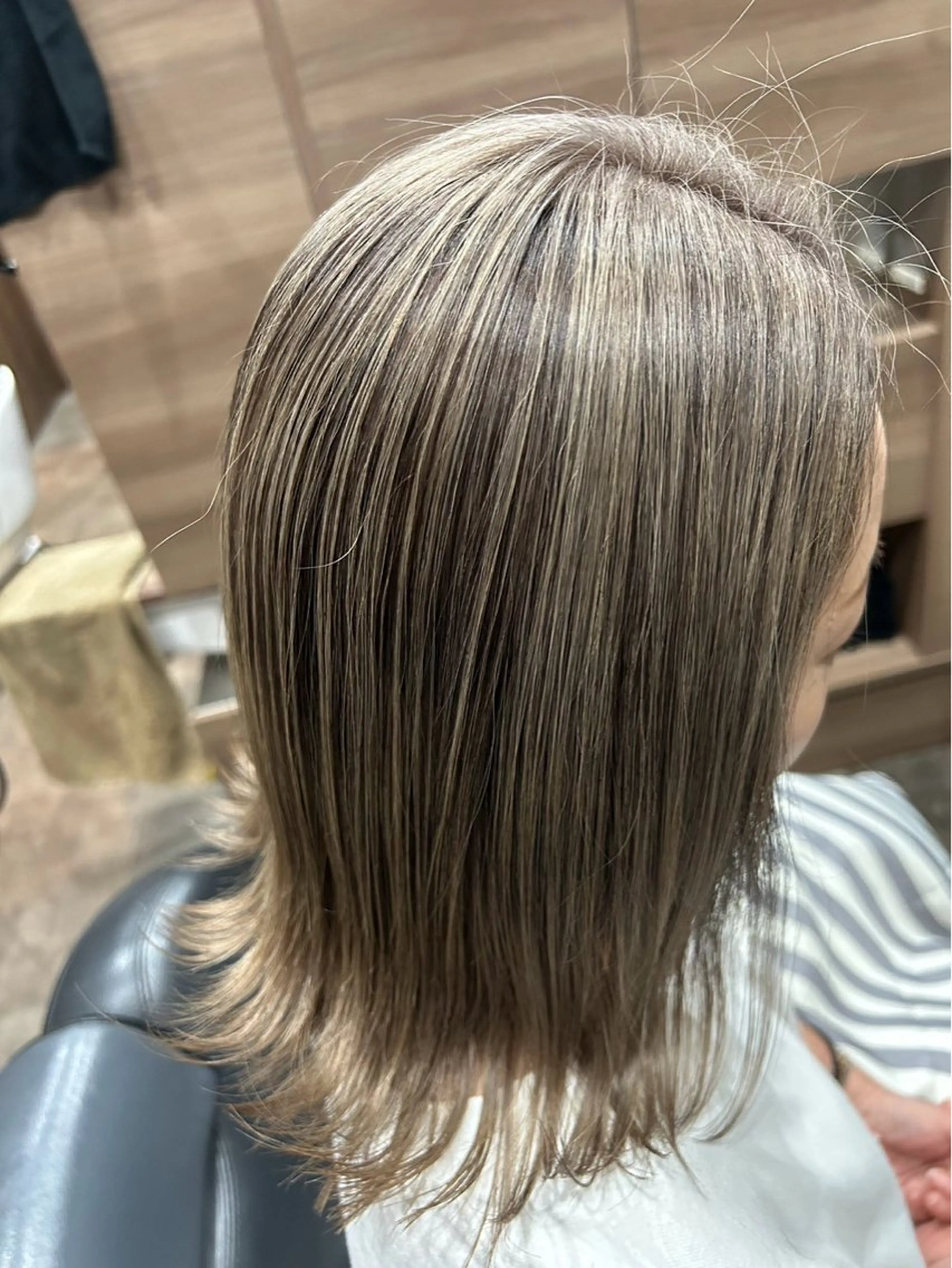 ミディアム カラー カラーモデル大募集 Maiのヘアスタイル