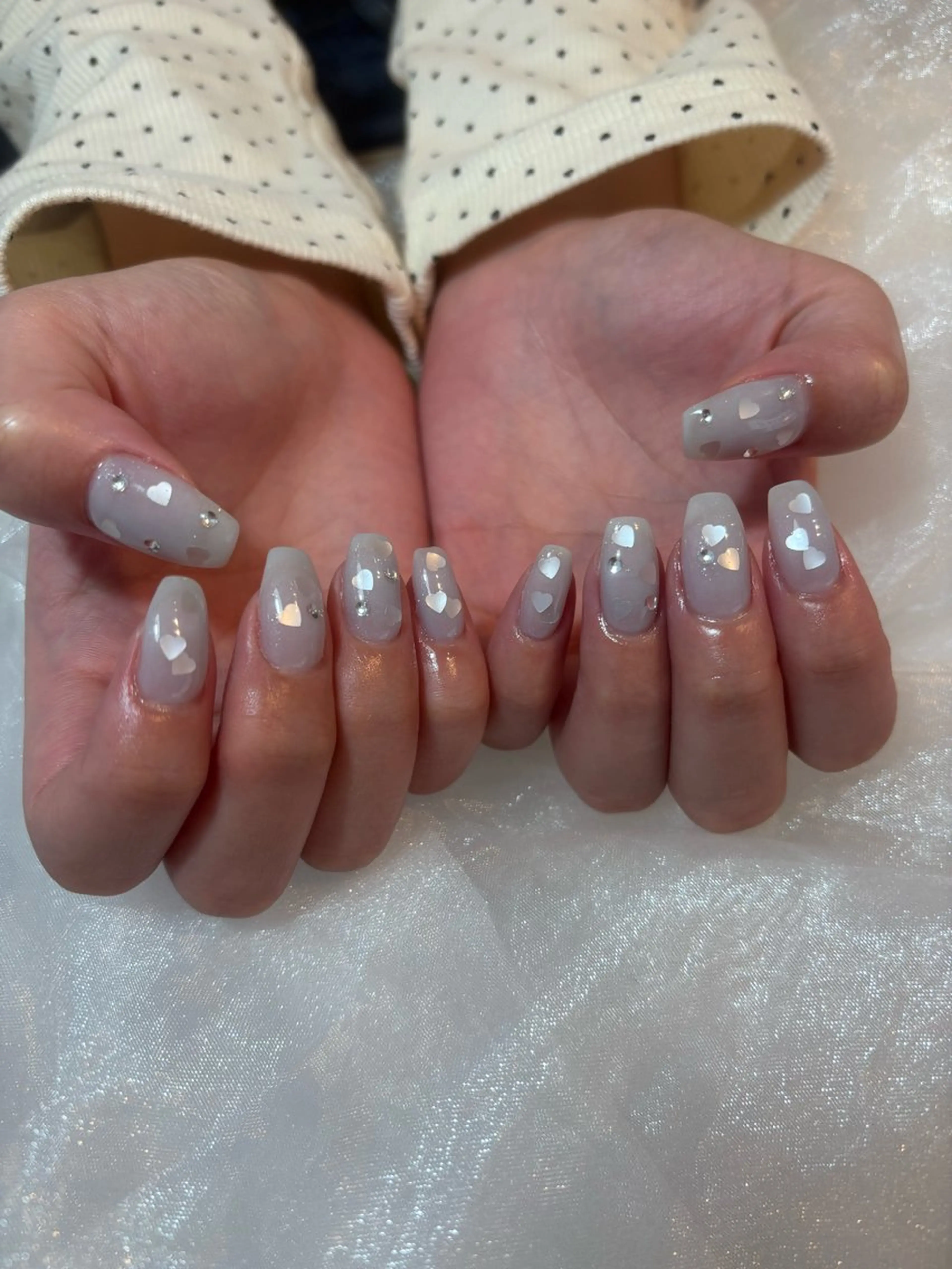 ネイル ハート ハンドネイル Hanana Nail Hanaのネイルデザイン