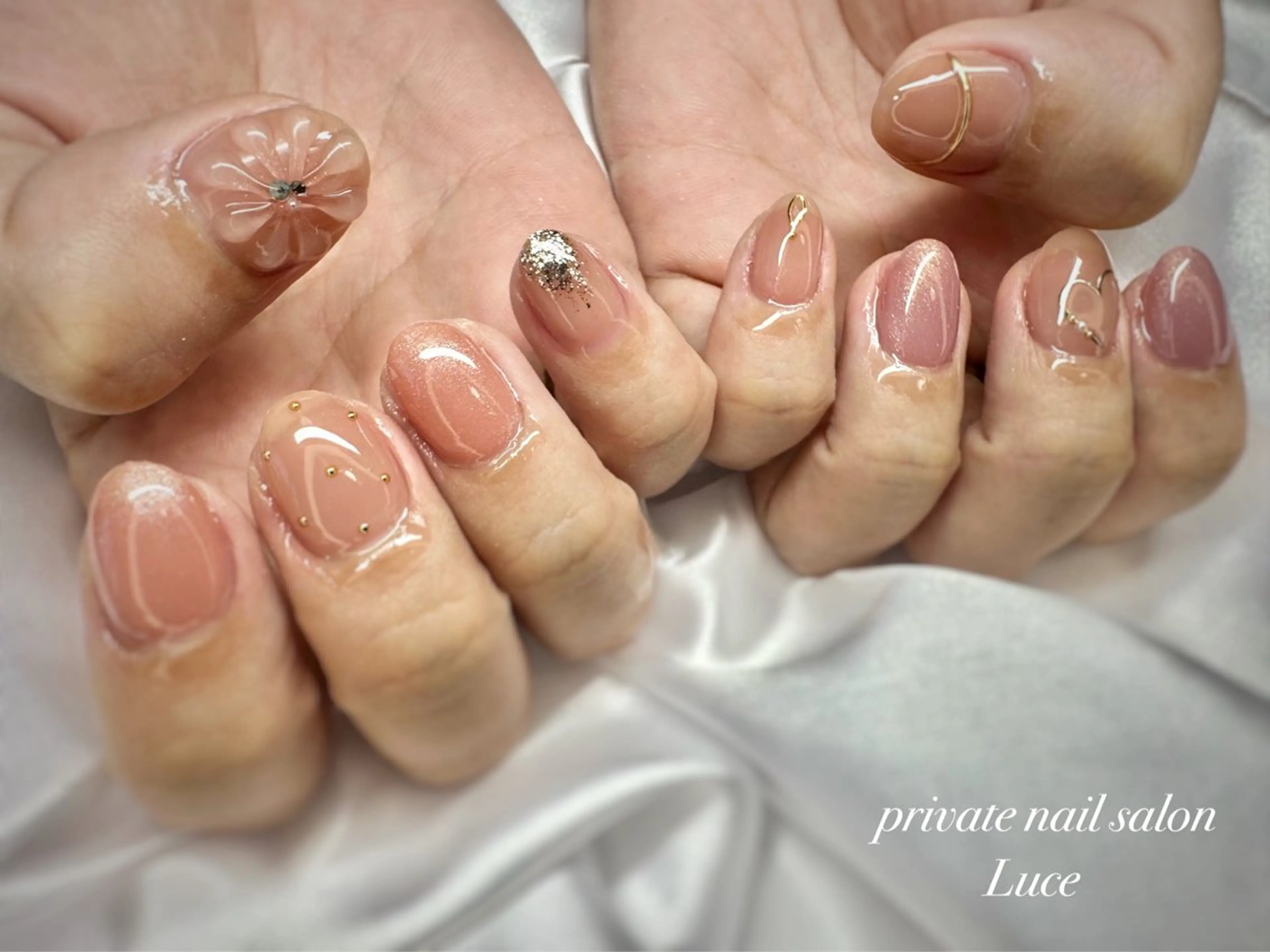 ネイル ハンドネイル nailsalon Luce🕊️のネイルデザイン