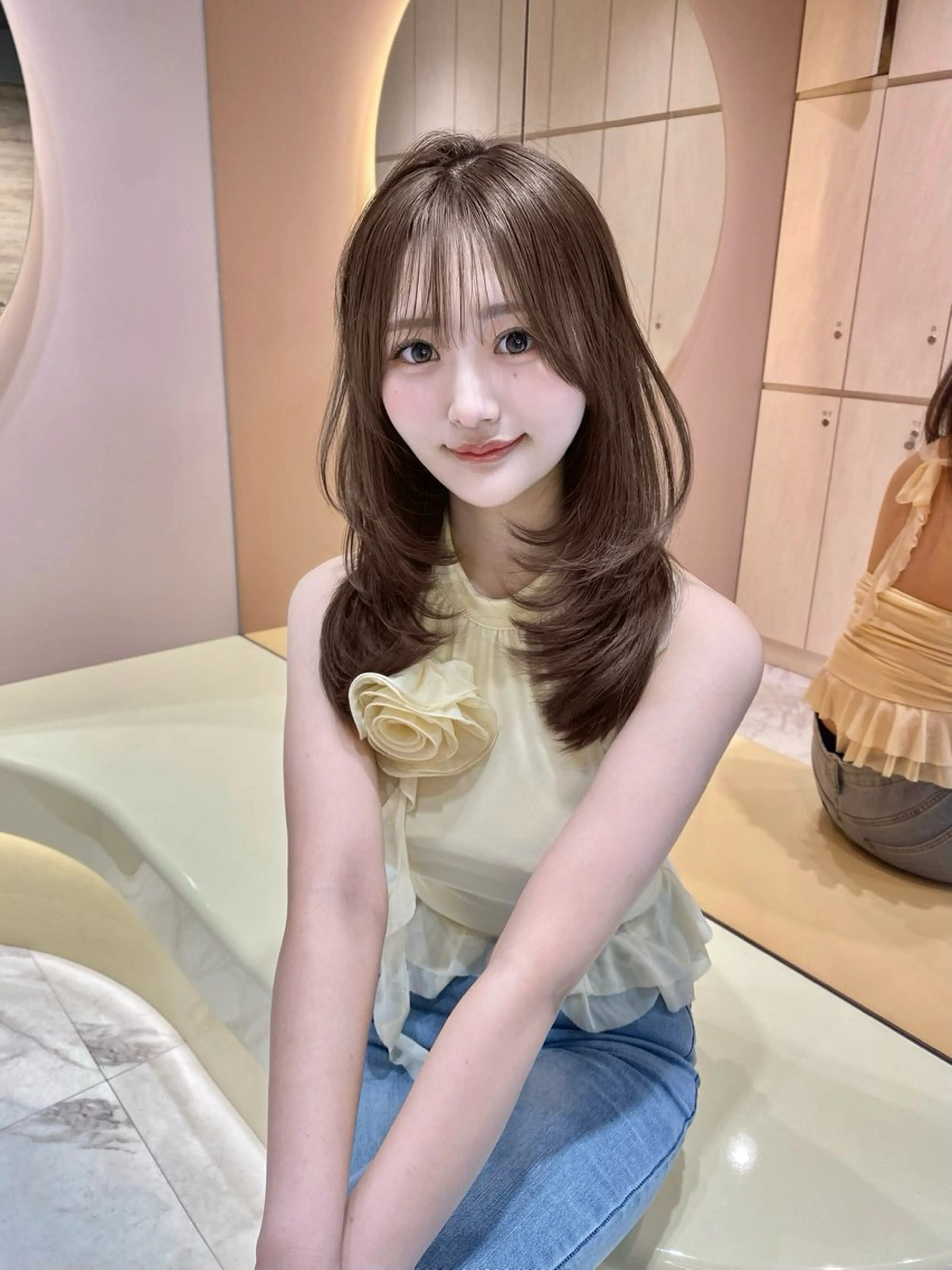 【1番お得⭐️''IVY限定''】カット+カラー+コアミー3stepの写真