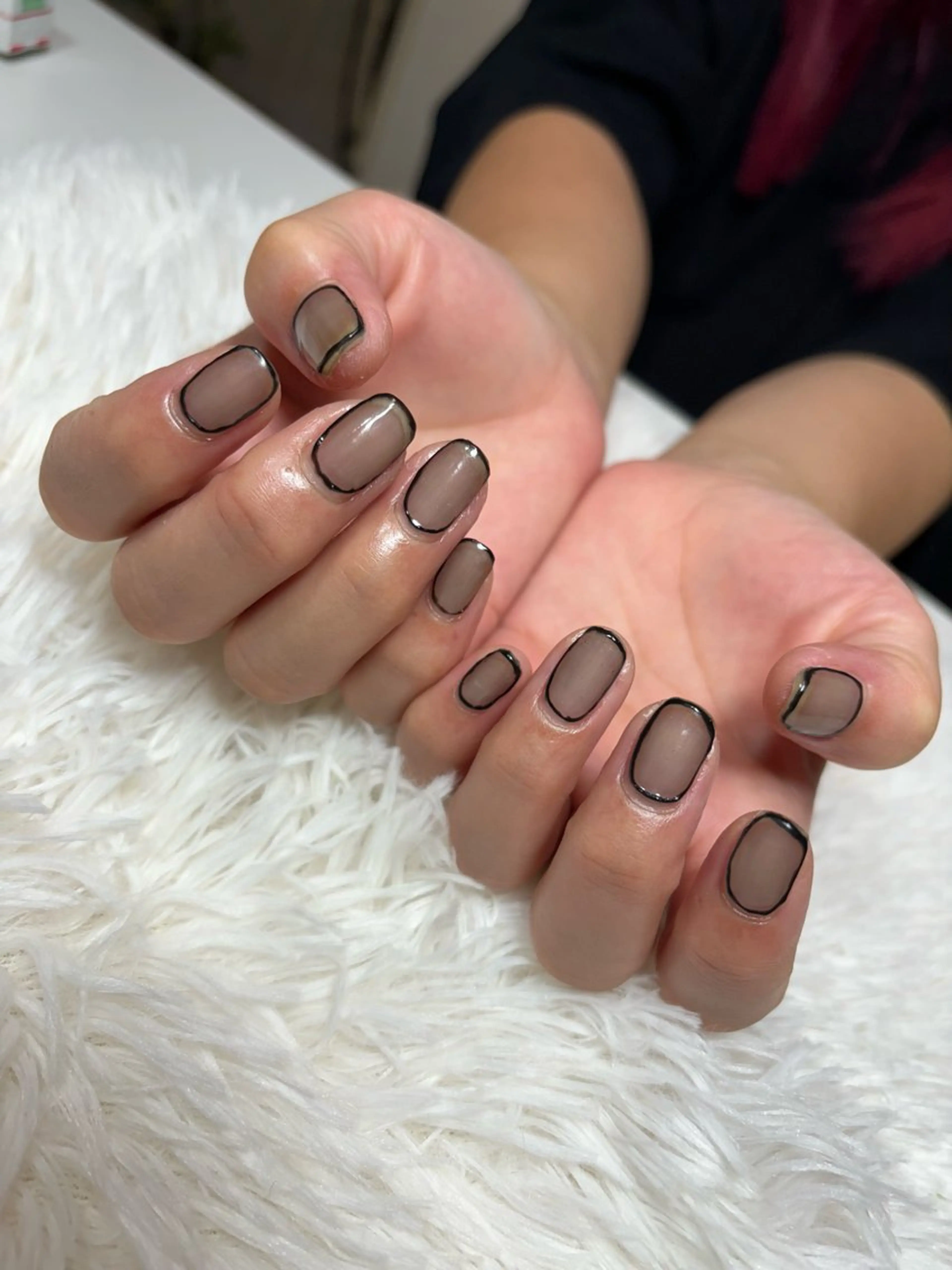 ネイル シンプルネイル ハンドネイル LUANA n'sのネイルデザイン