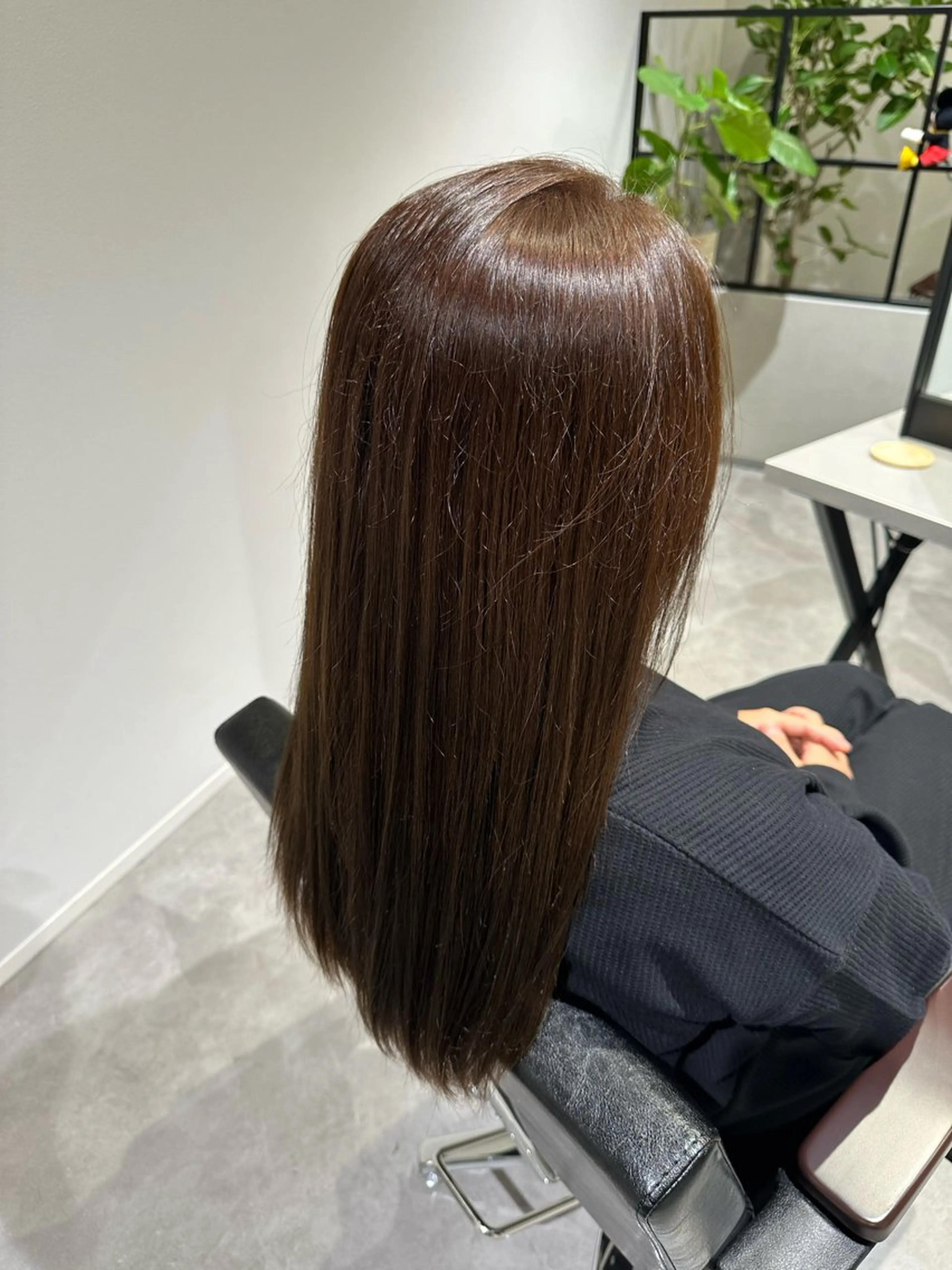 ロング カラー ベージュカラー ブリーチ ブラウンカラー ブラウンベージュ ブリーチなしカラー ヘアカラー トリートメント MIRUKA/ 暖色カラー/ベージュのヘアスタイル