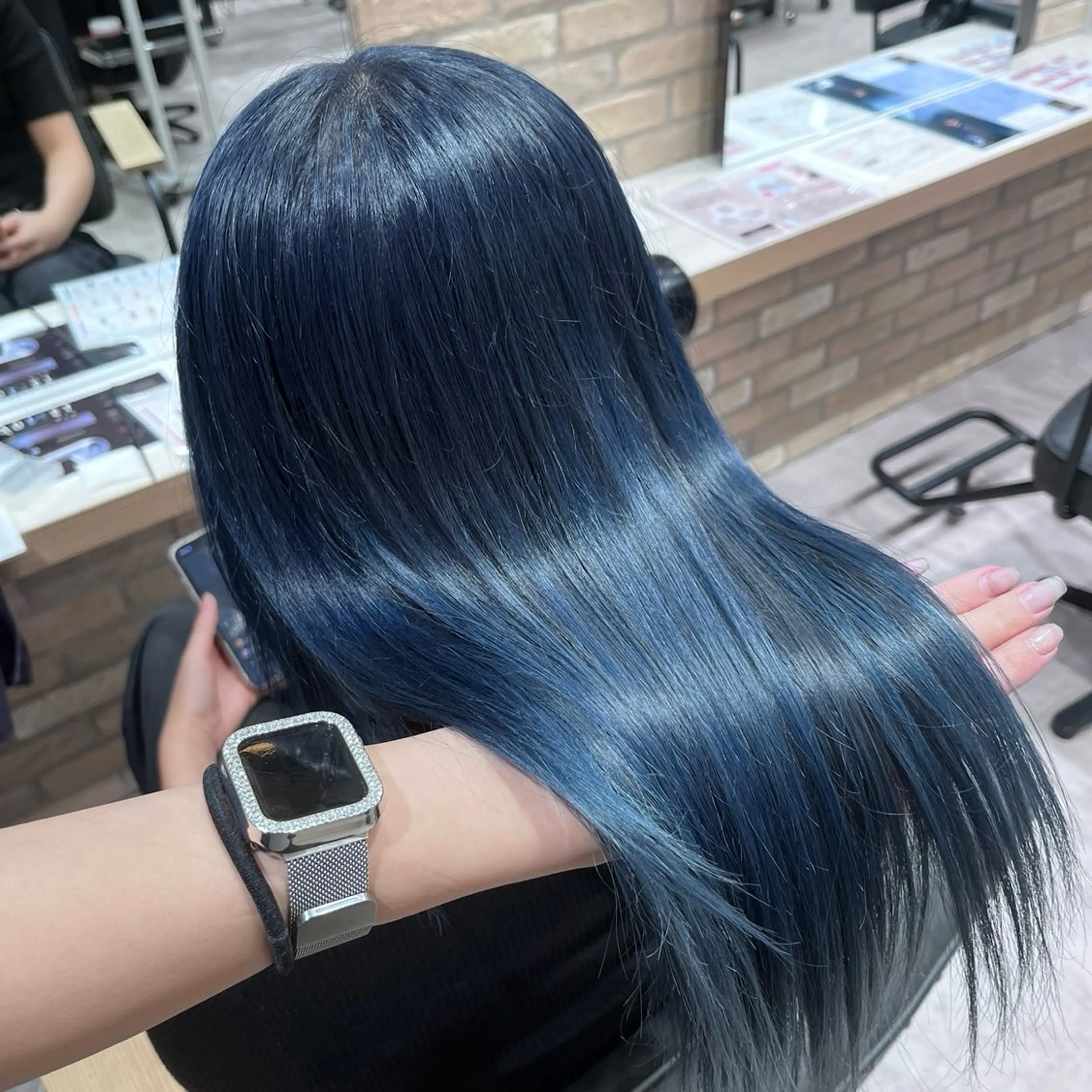 ミディアム カラー ヘアカラー 🩶レイナ🩶 color/nailのヘアスタイル
