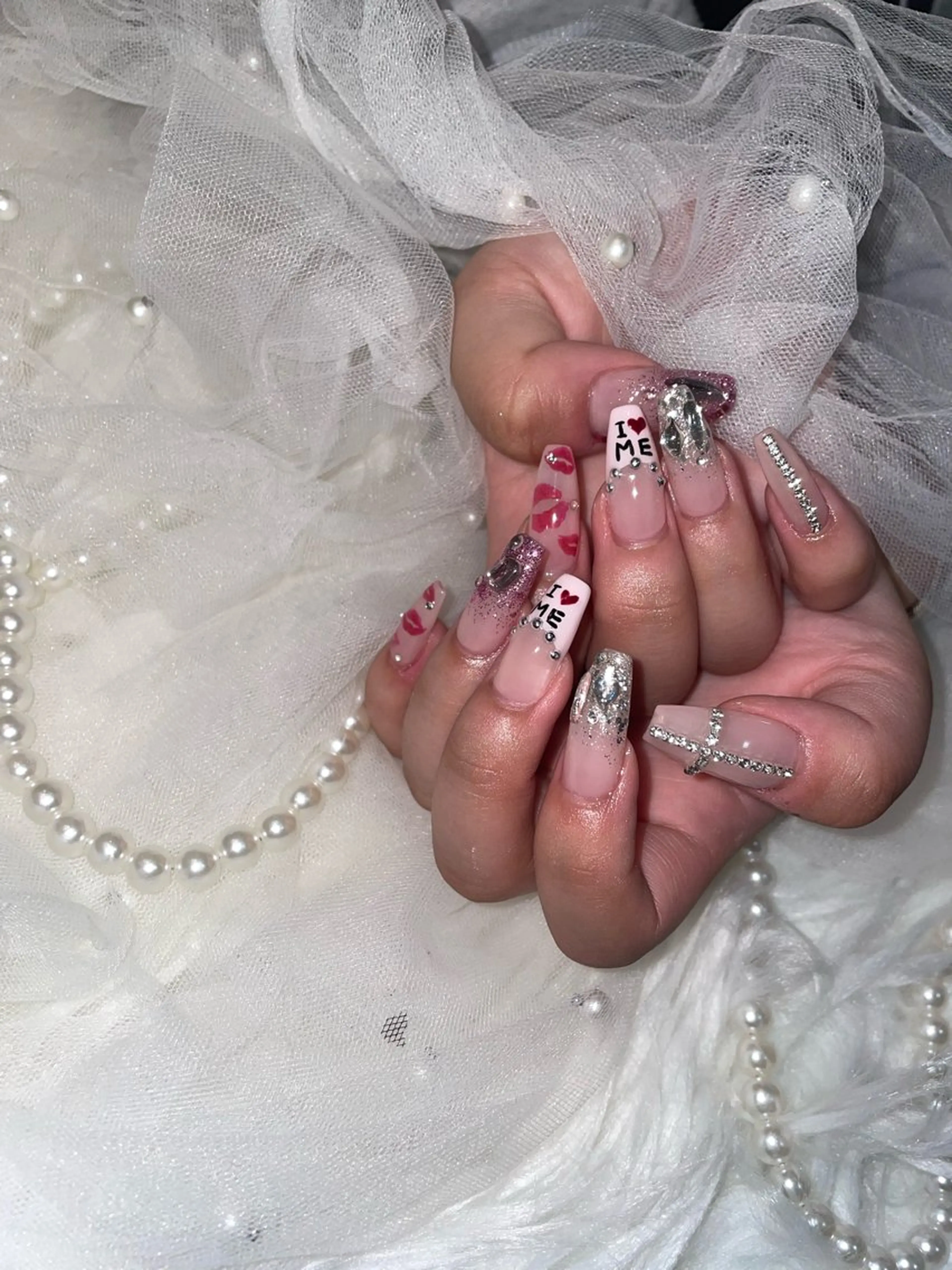 ネイル ハンドネイル Blue daisy 栄本店のネイルデザイン