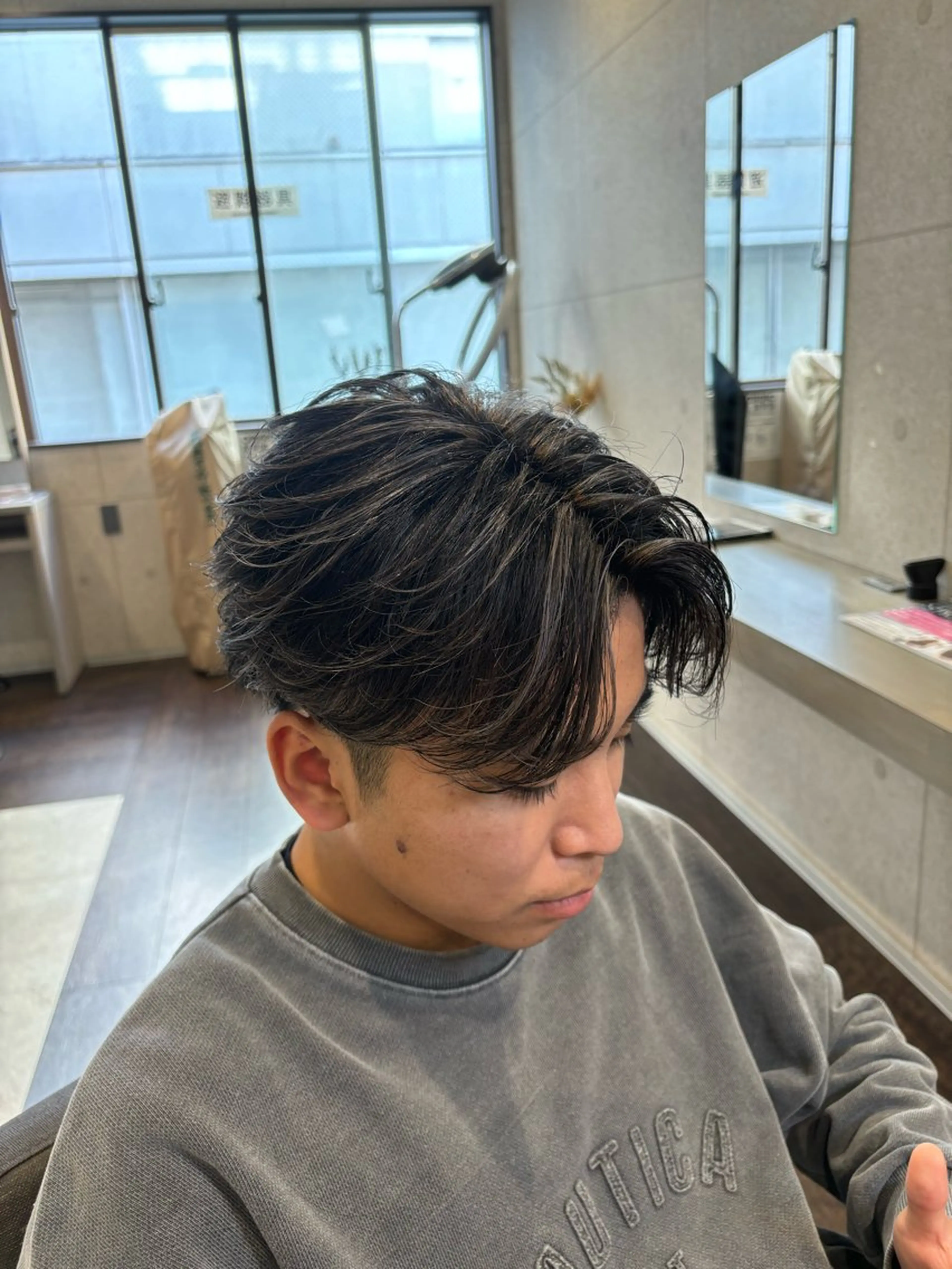 カラー メンズ メンズハイライト ハイライトカラー 泉　将太/メンズ特化 /メンズパーマのヘアスタイル