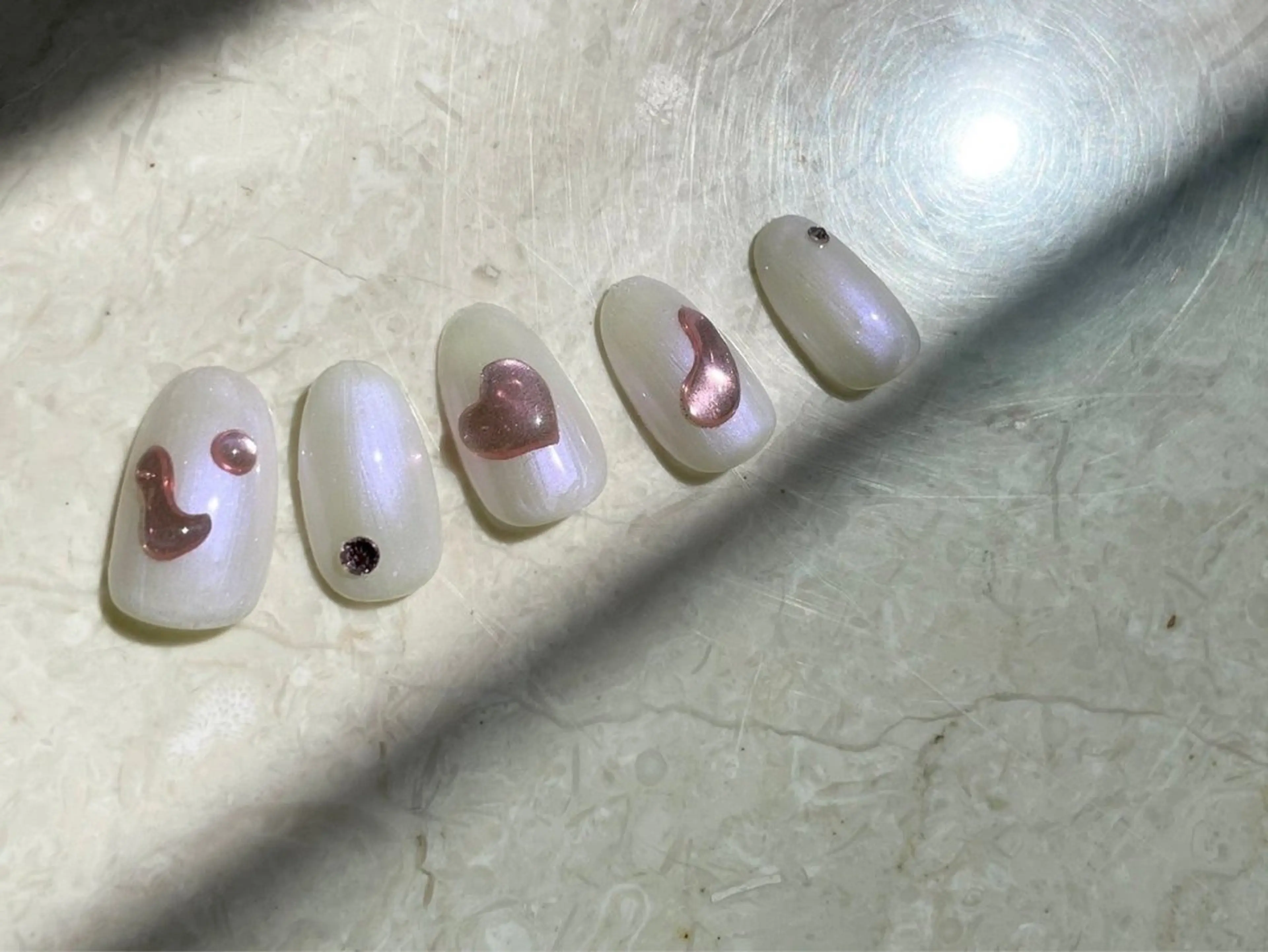 ネイル ⭐︎休業中の練習⭐︎ JNA認定講師髙橋のネイルデザイン