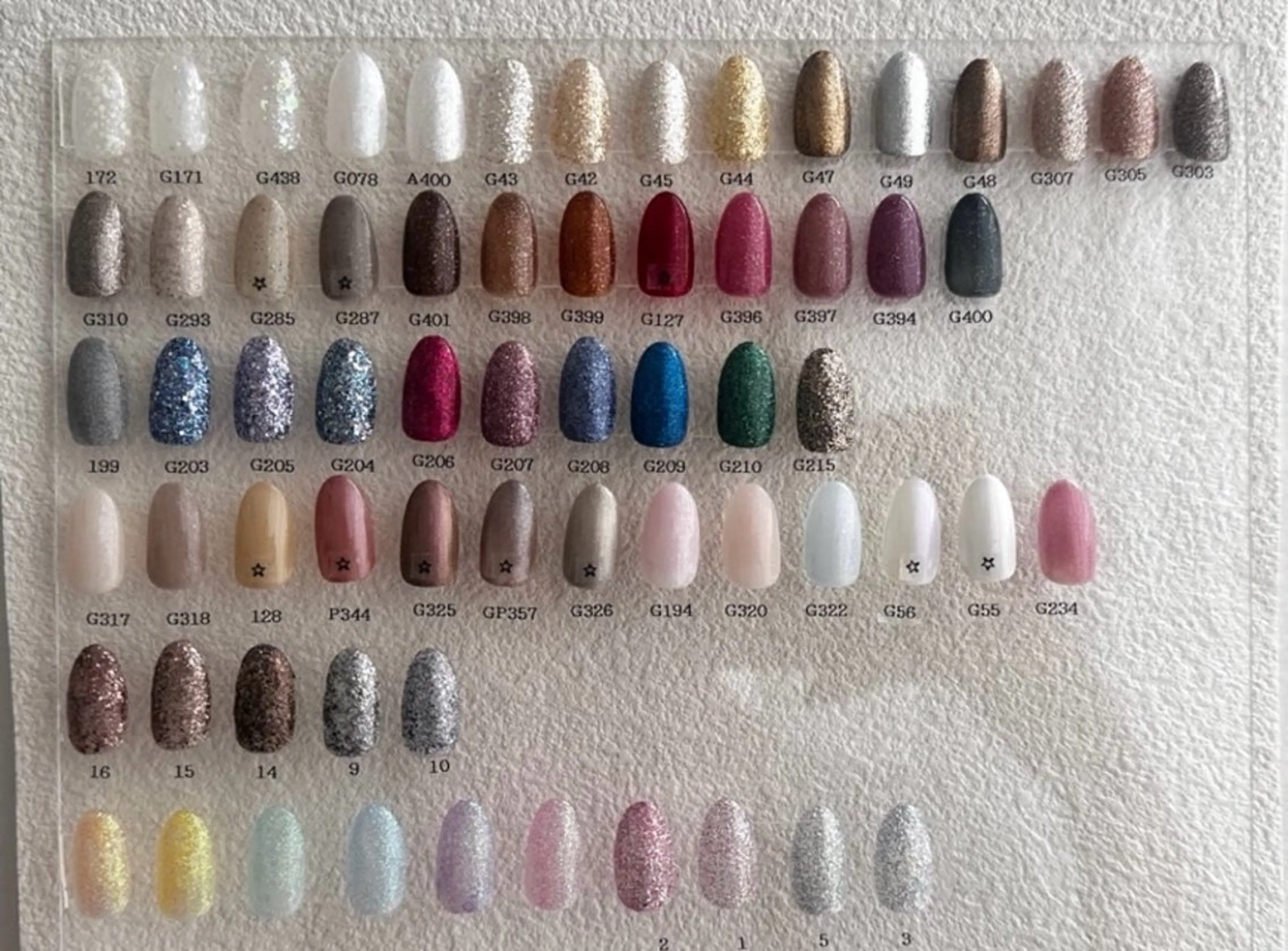 ネイル グラデーション ラメ(グリッター) ラメグラデーション Luana /Anjuのネイルデザイン