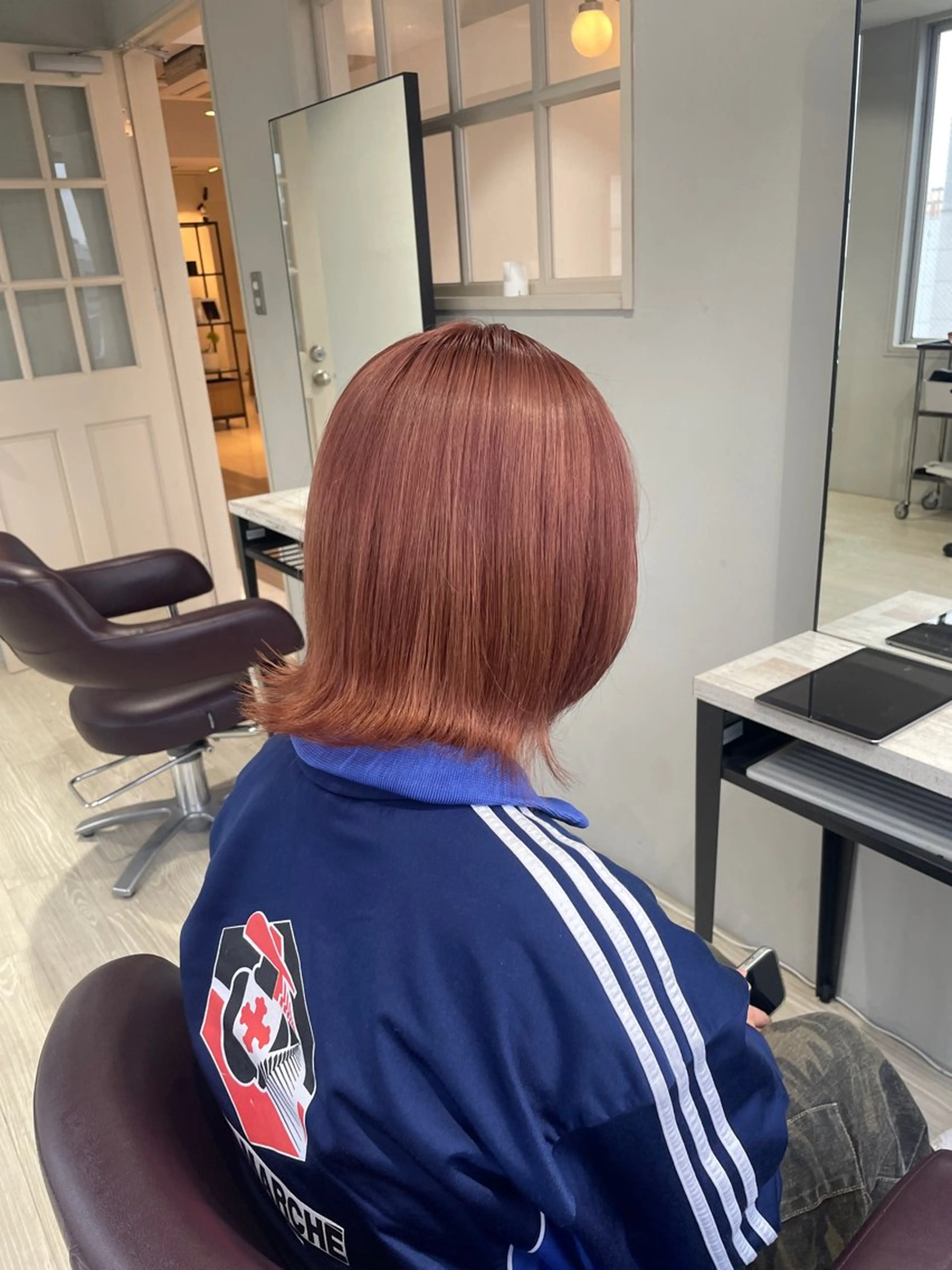 ミディアム 光岡 玲遠のヘアスタイル