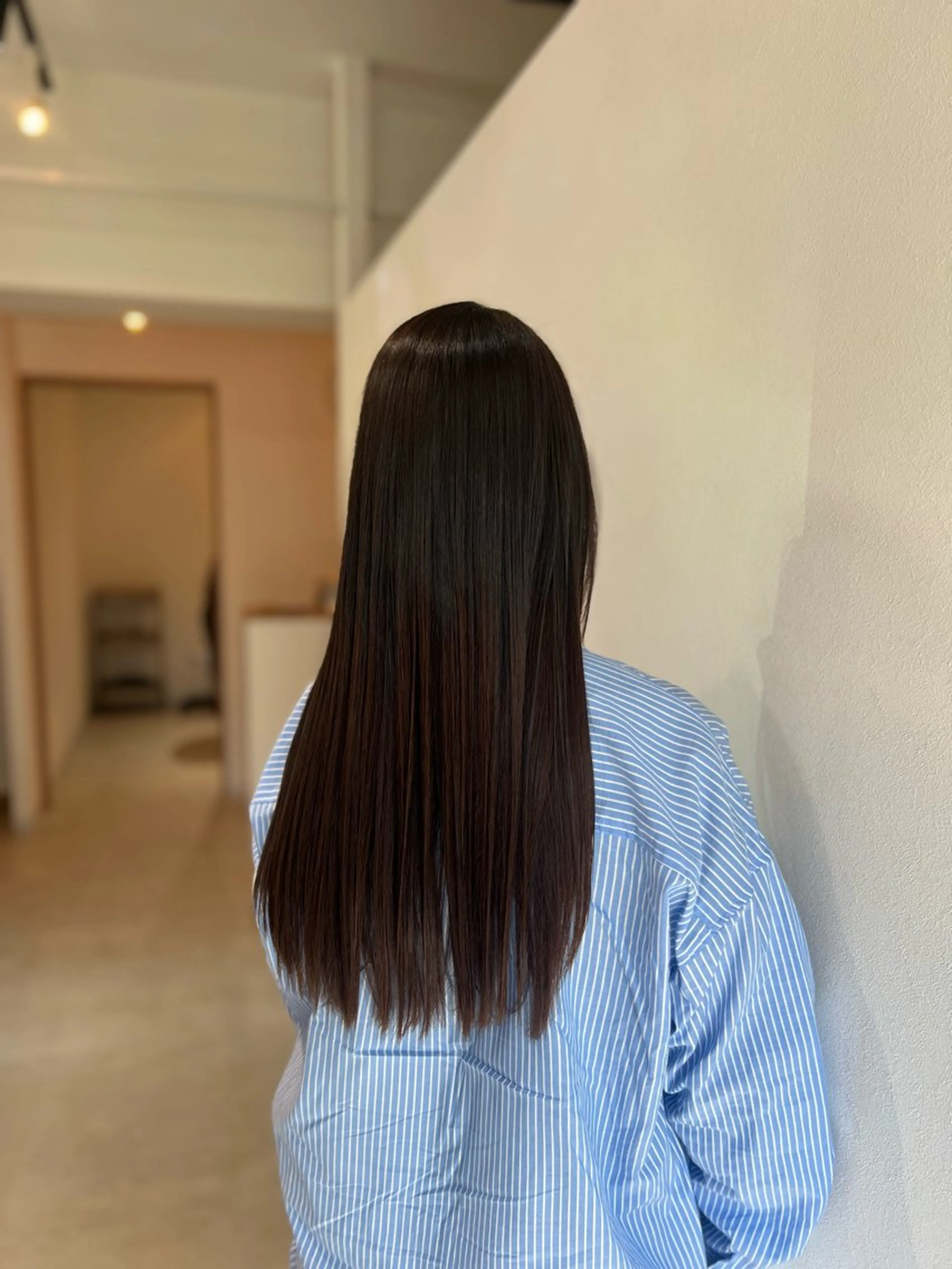 ロング 縮毛矯正 トリートメント 💇🏻‍♀️結/ 川崎美容師のヘアスタイル