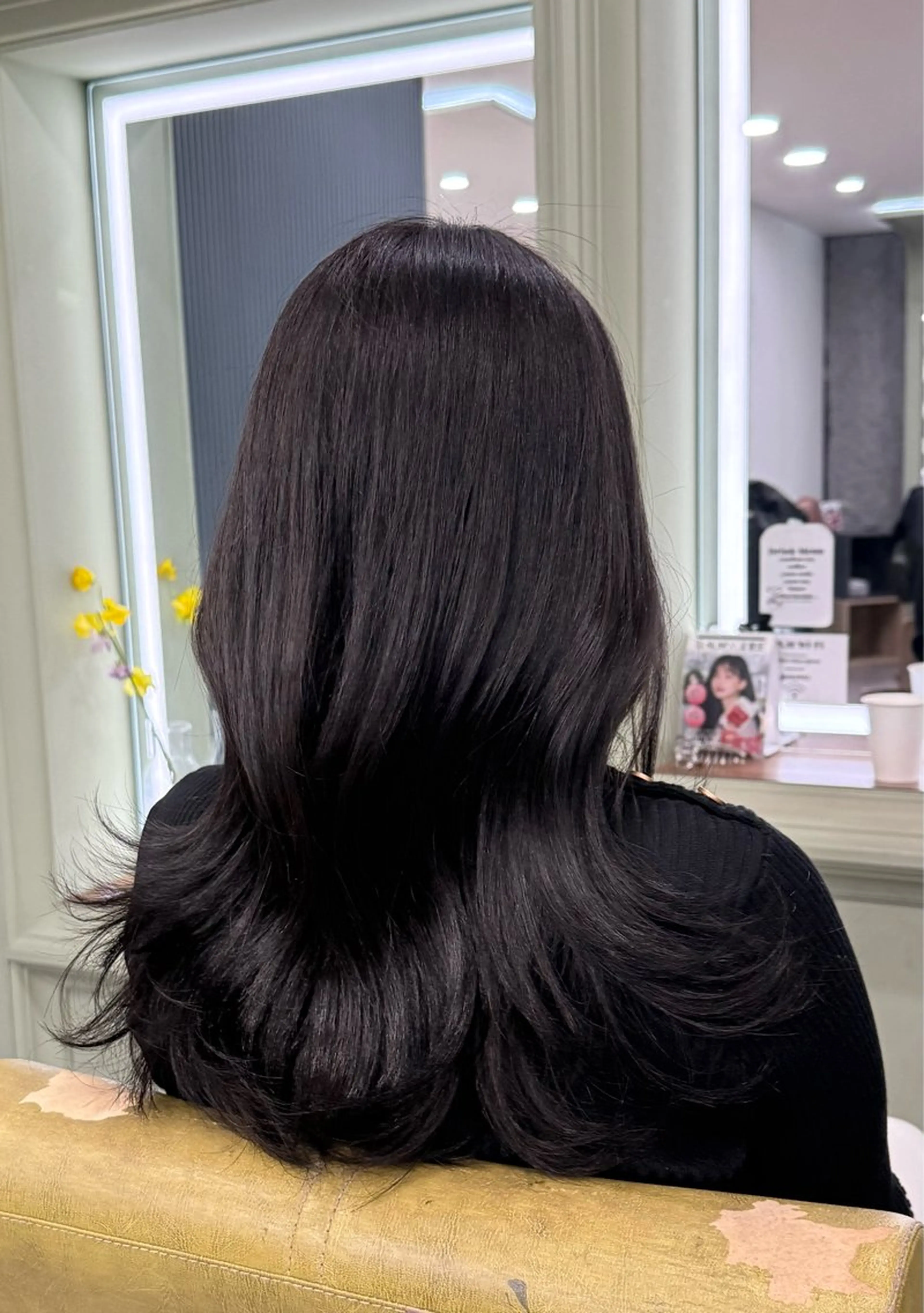 カラー AYANE ◝✩韓国ヘアのヘアスタイル