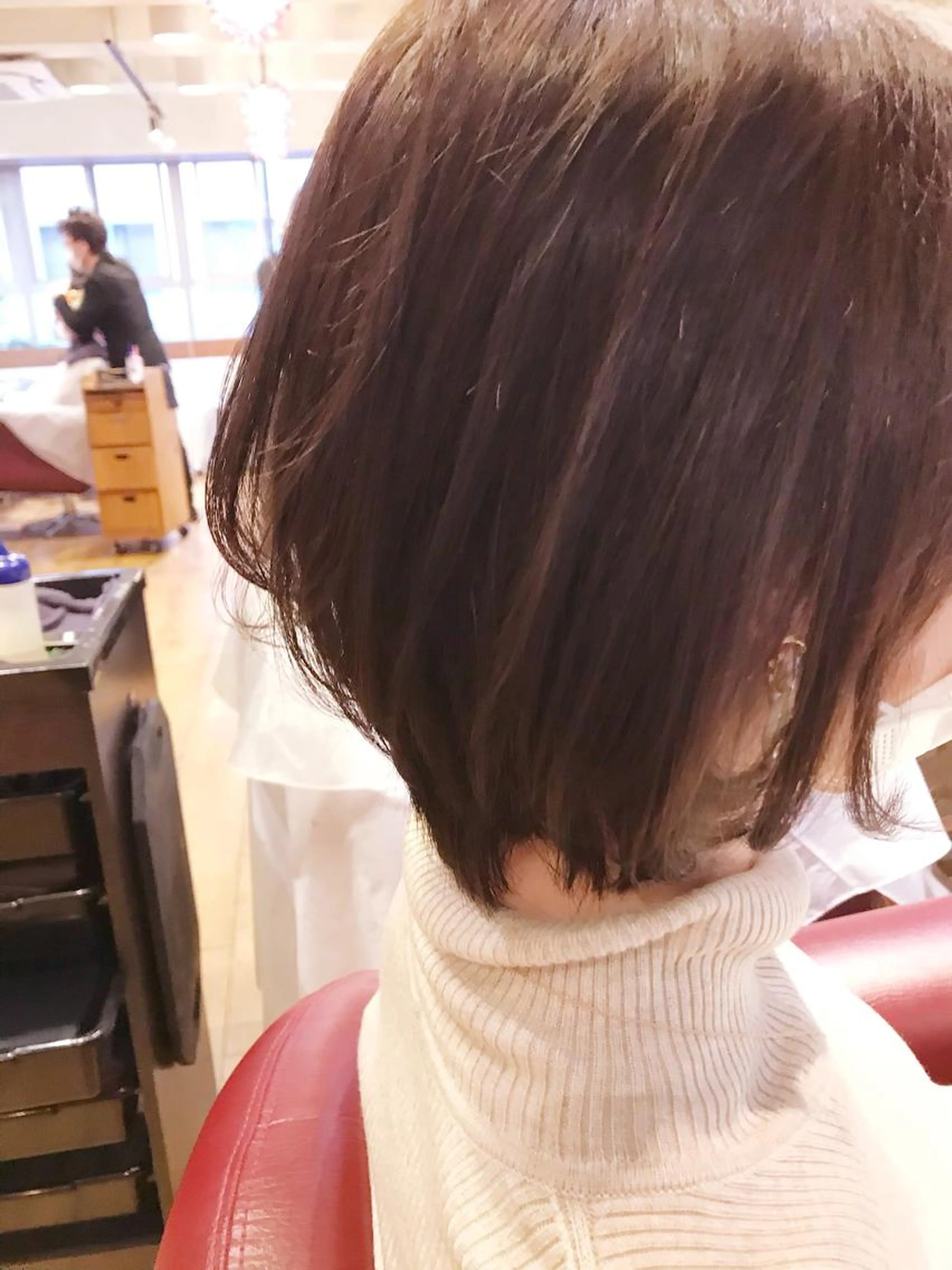 🌼似合わせカット➕高濃度ハホニコフルトリートメント（ロング料金無し）の写真