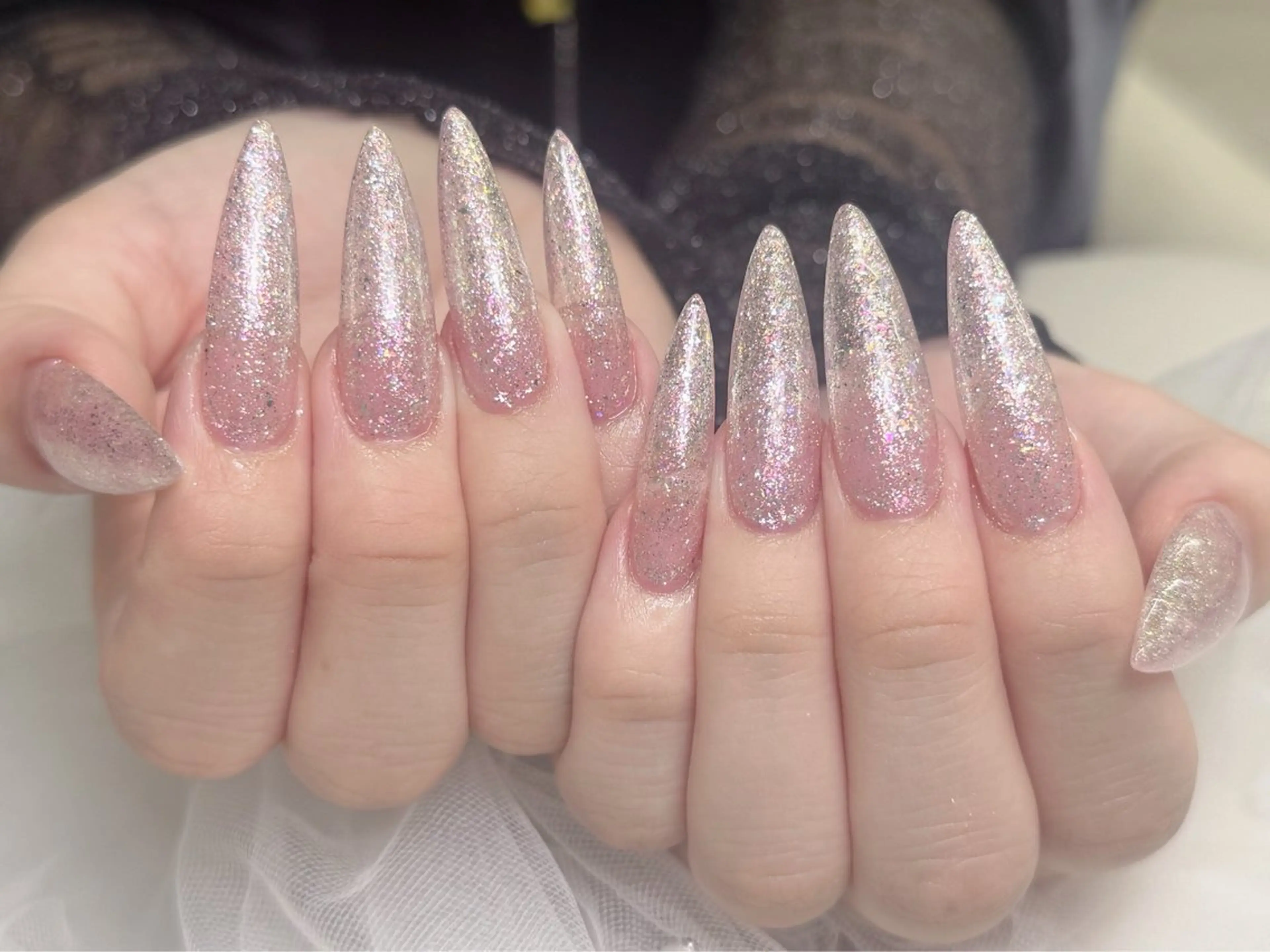 ネイル ロングネイル ハンドネイル lucky nail 歌舞伎町のネイルデザイン