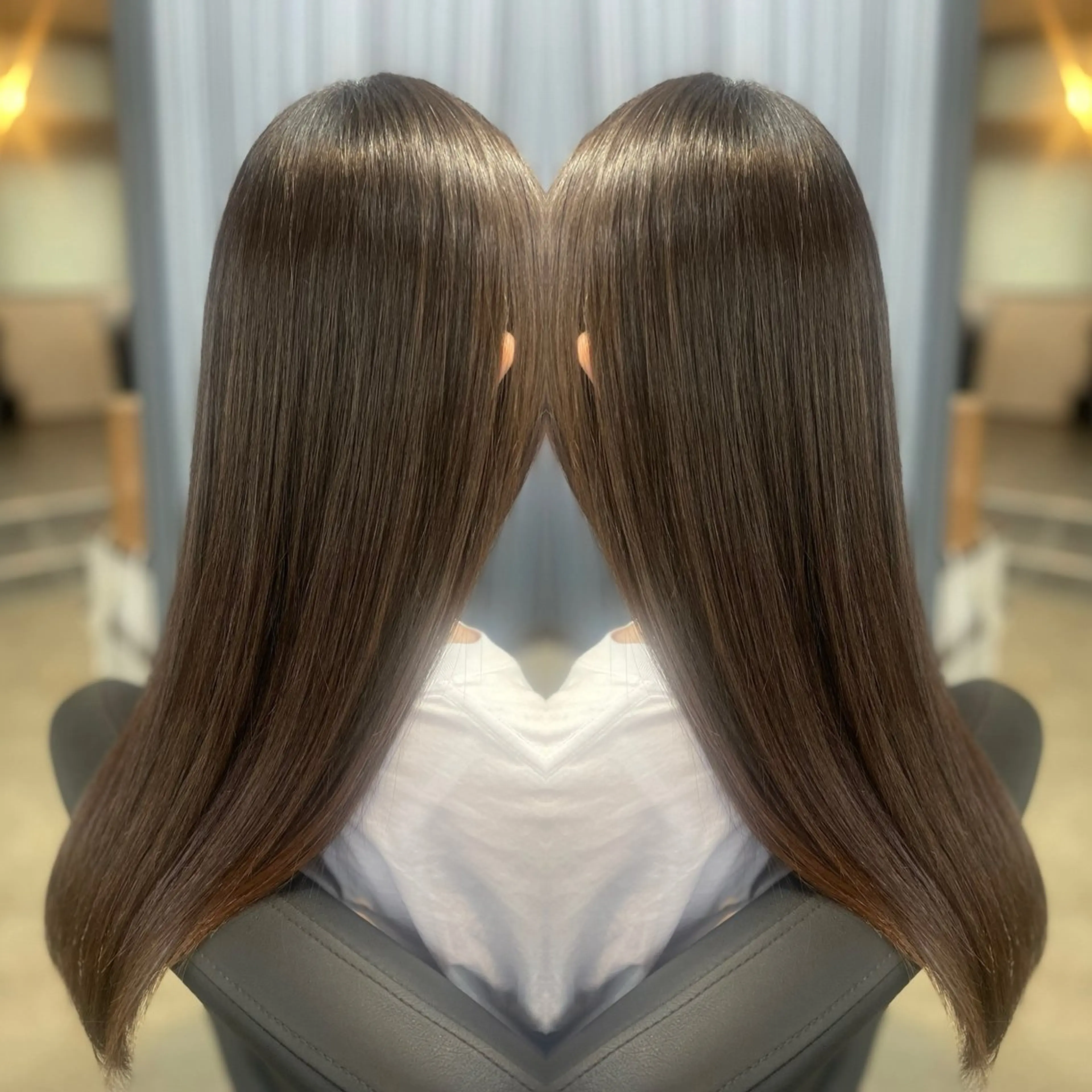 ロング 縮毛矯正 伊藤 詩織のヘアスタイル