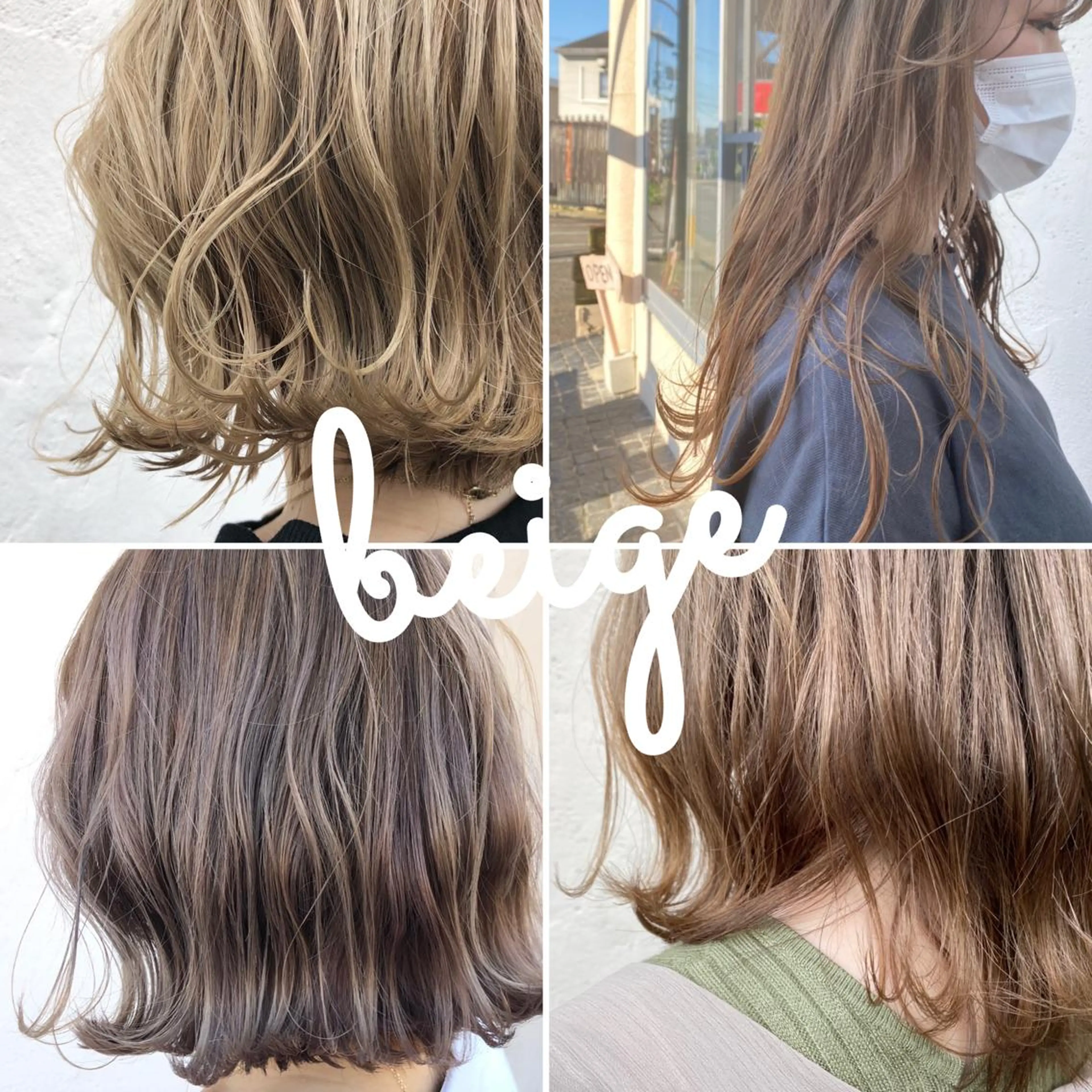 ミディアム M. YURIのヘアスタイル