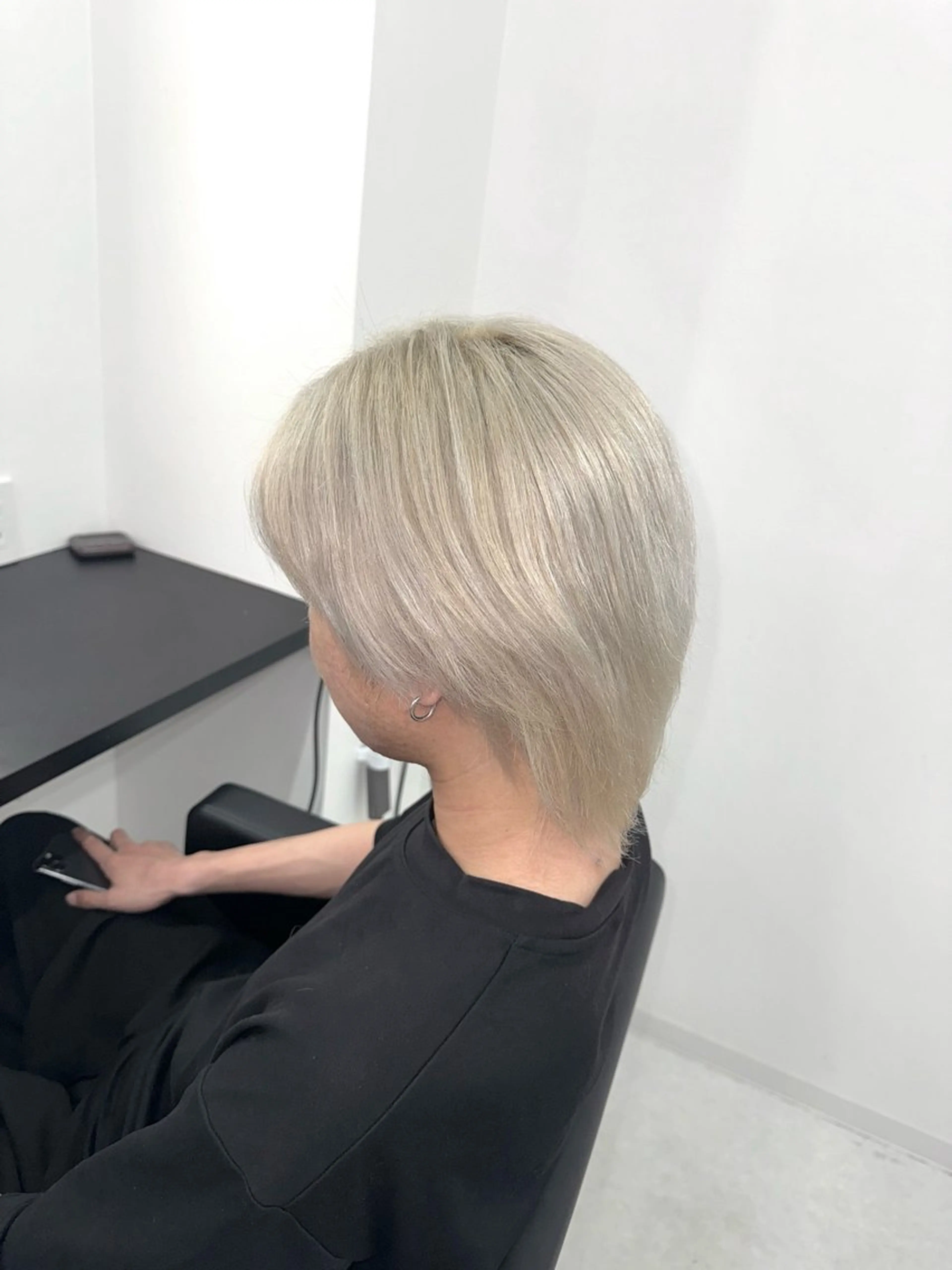 ショート カラー メンズ ブリーチカラー💖 rukaのヘアスタイル