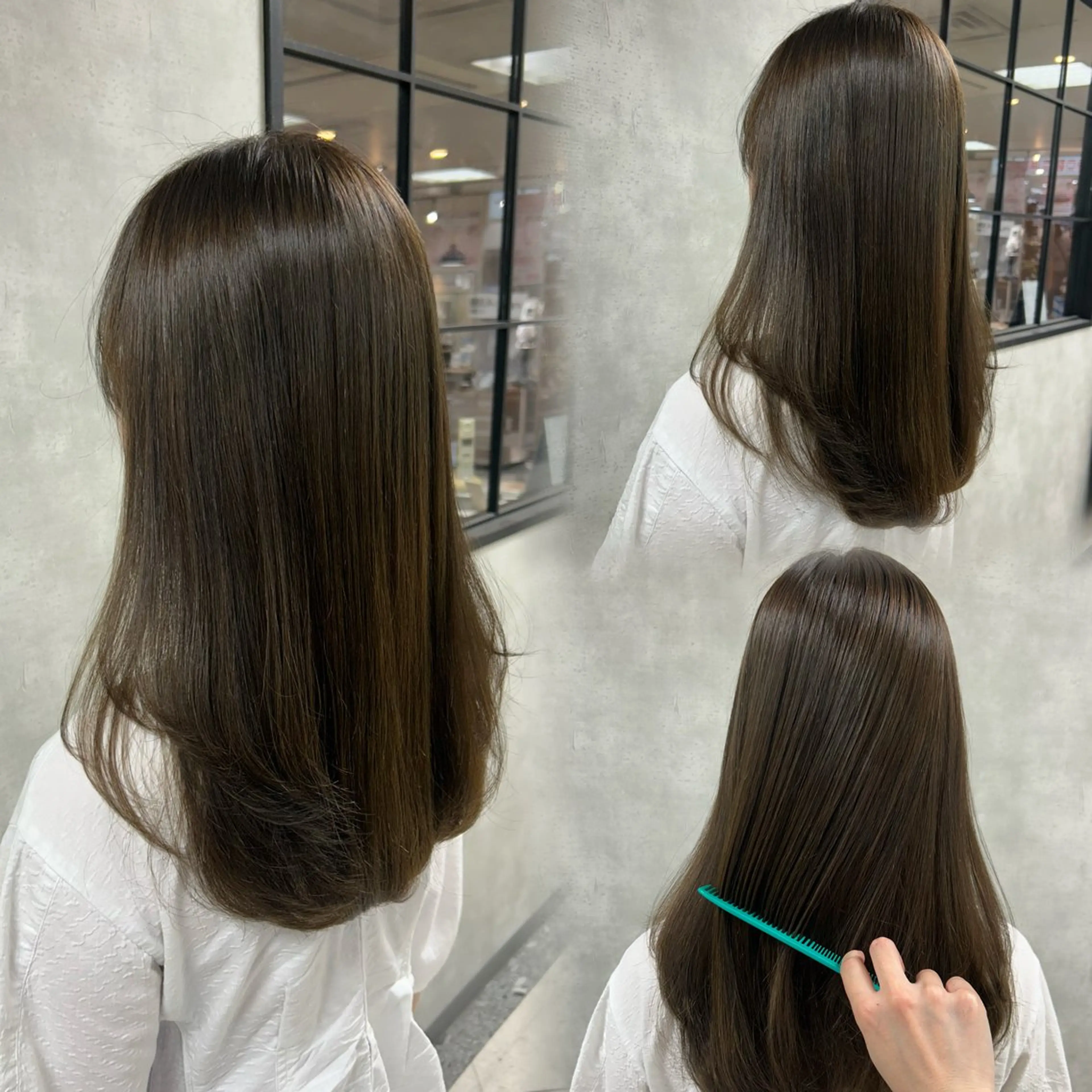 ロング カラー 透明感カラー 縮毛矯正 トリートメント カット ヘアカラー 縮毛矯正 トリートメント 🌈半谷 千尋⛅️✨のヘアスタイル