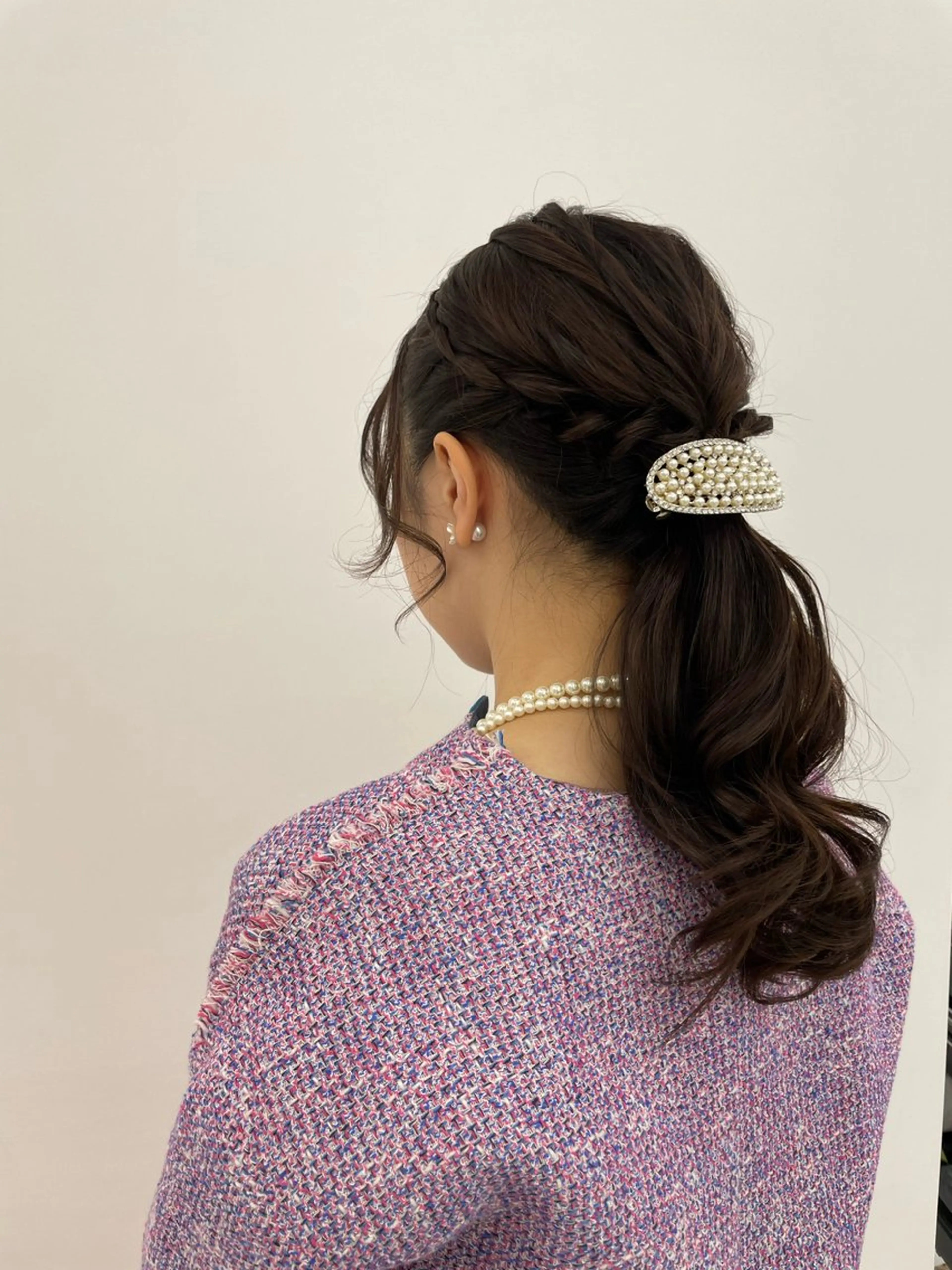 ロング ヘアアレンジ CARELLY Rukaのマツエク・マツパデザイン