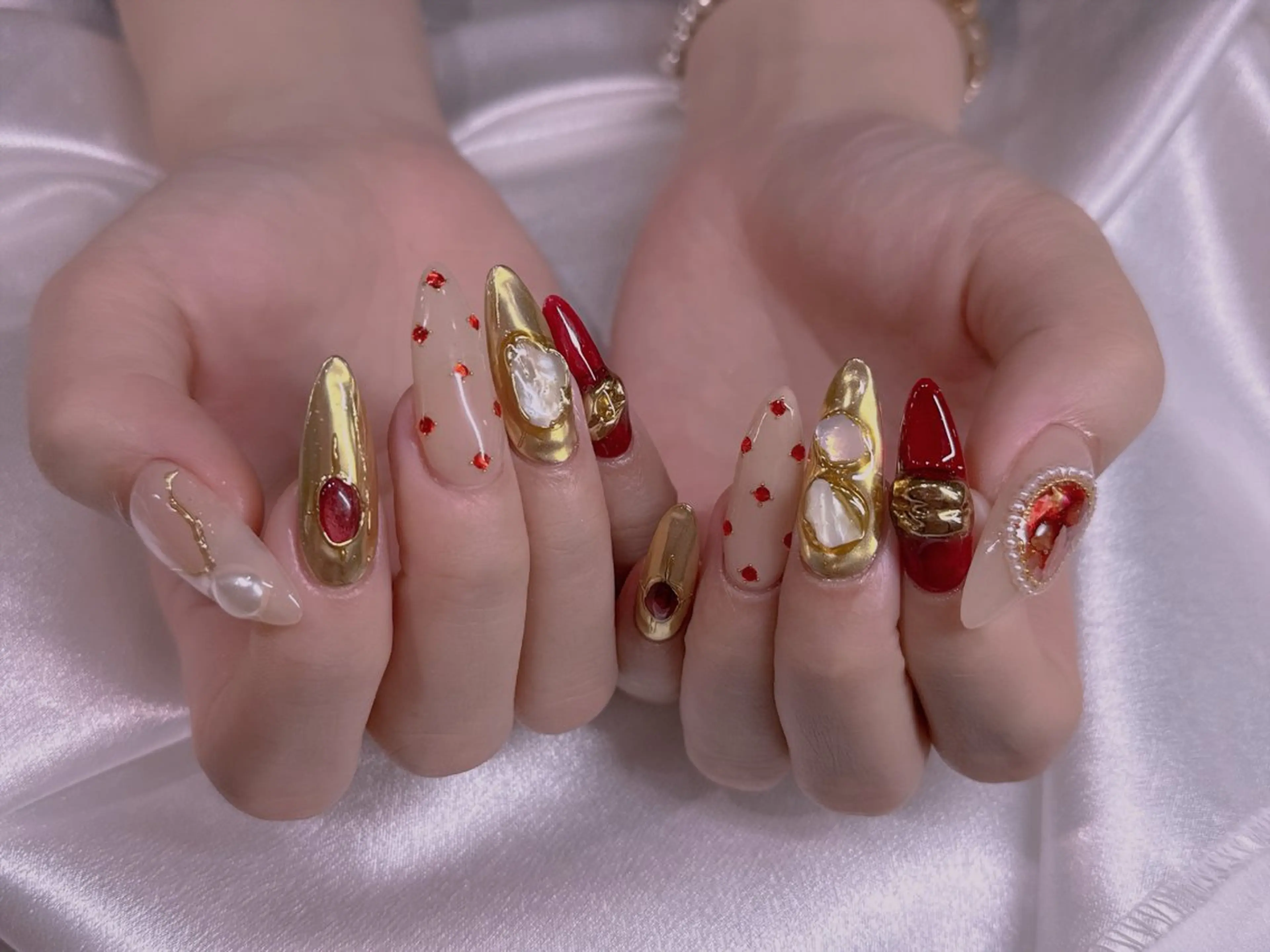 ネイル 長さだし専門店 M2　rikaのネイルデザイン