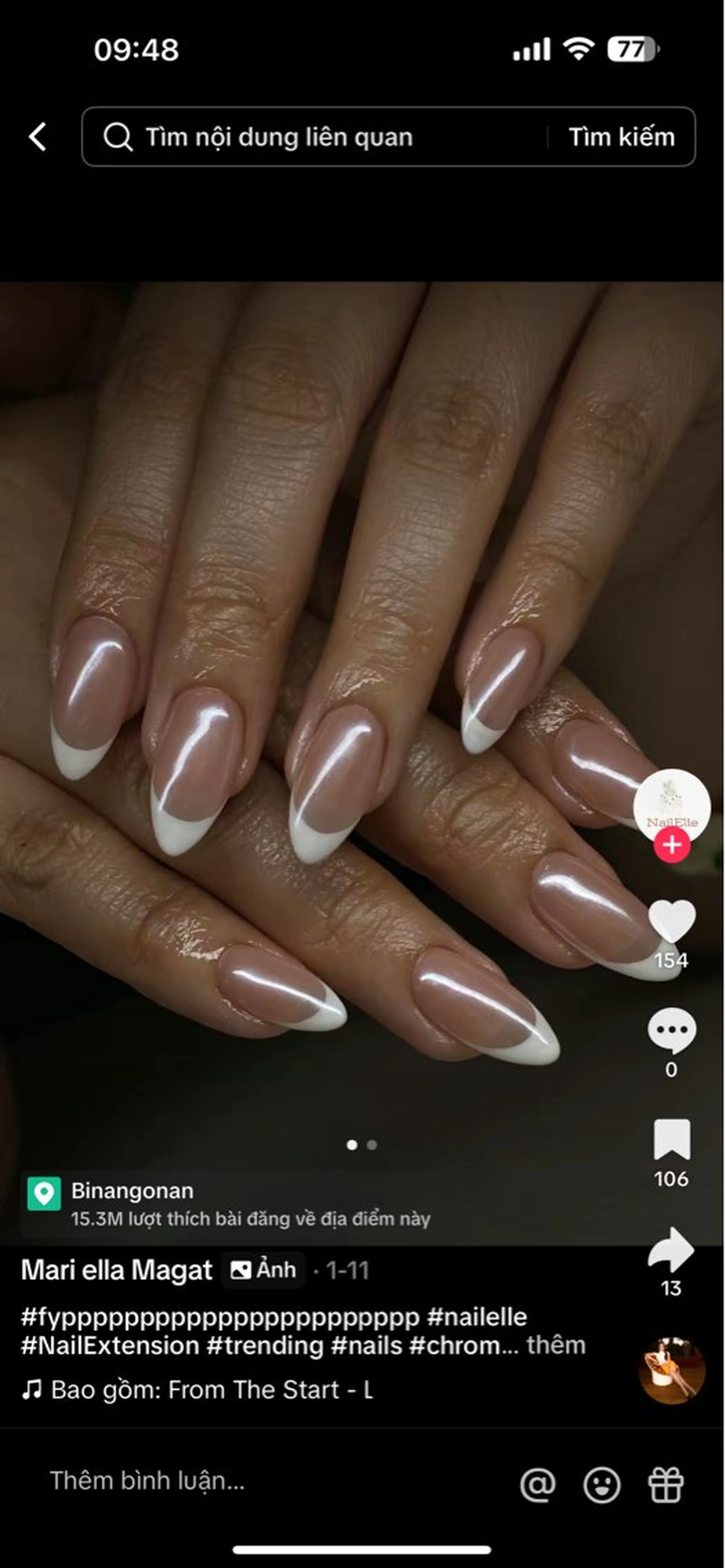 ネイル フレンチネイル 高橋 ユキのネイルデザイン