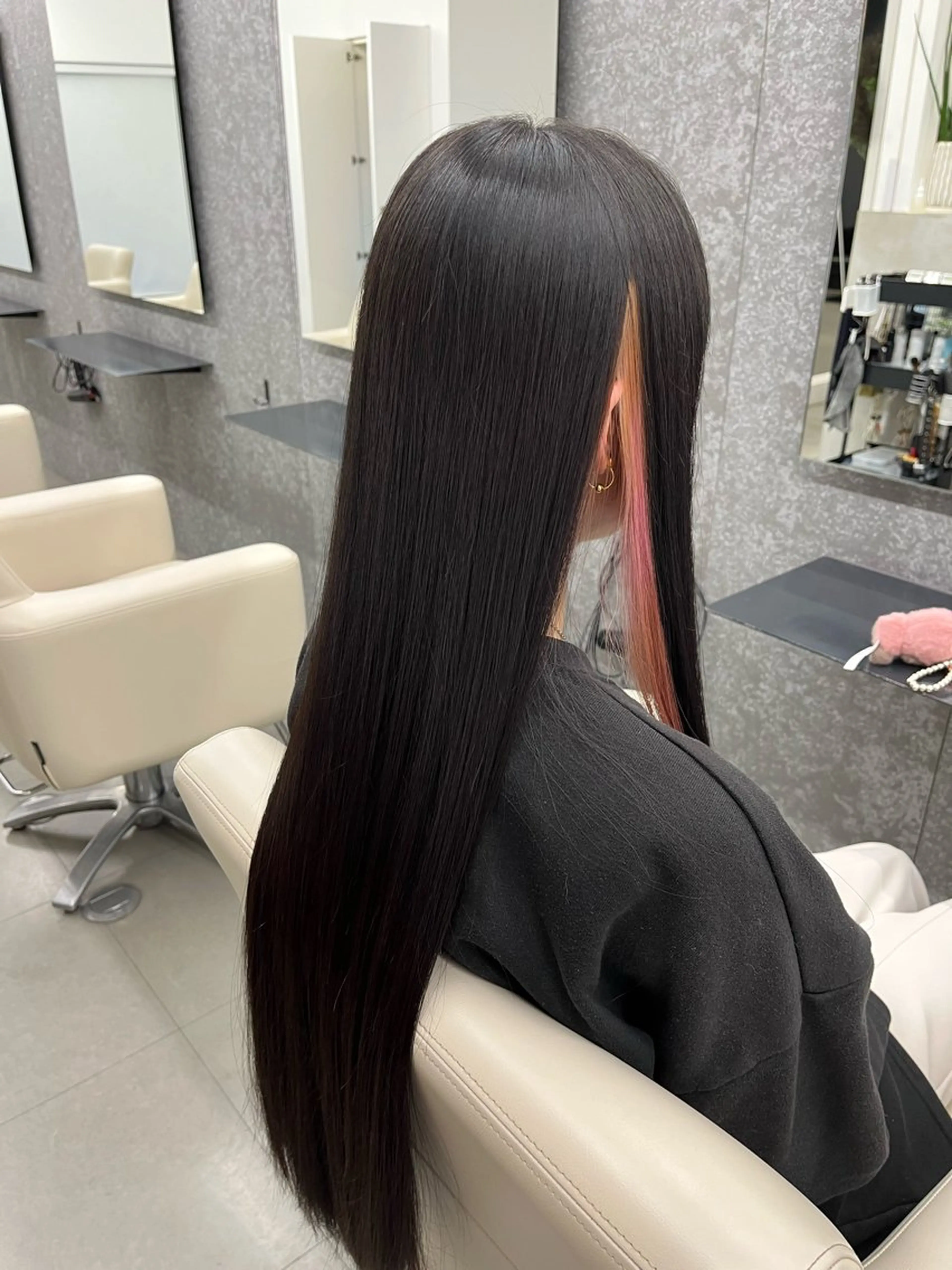 ロング カラー 中嶋 城太朗のヘアスタイル