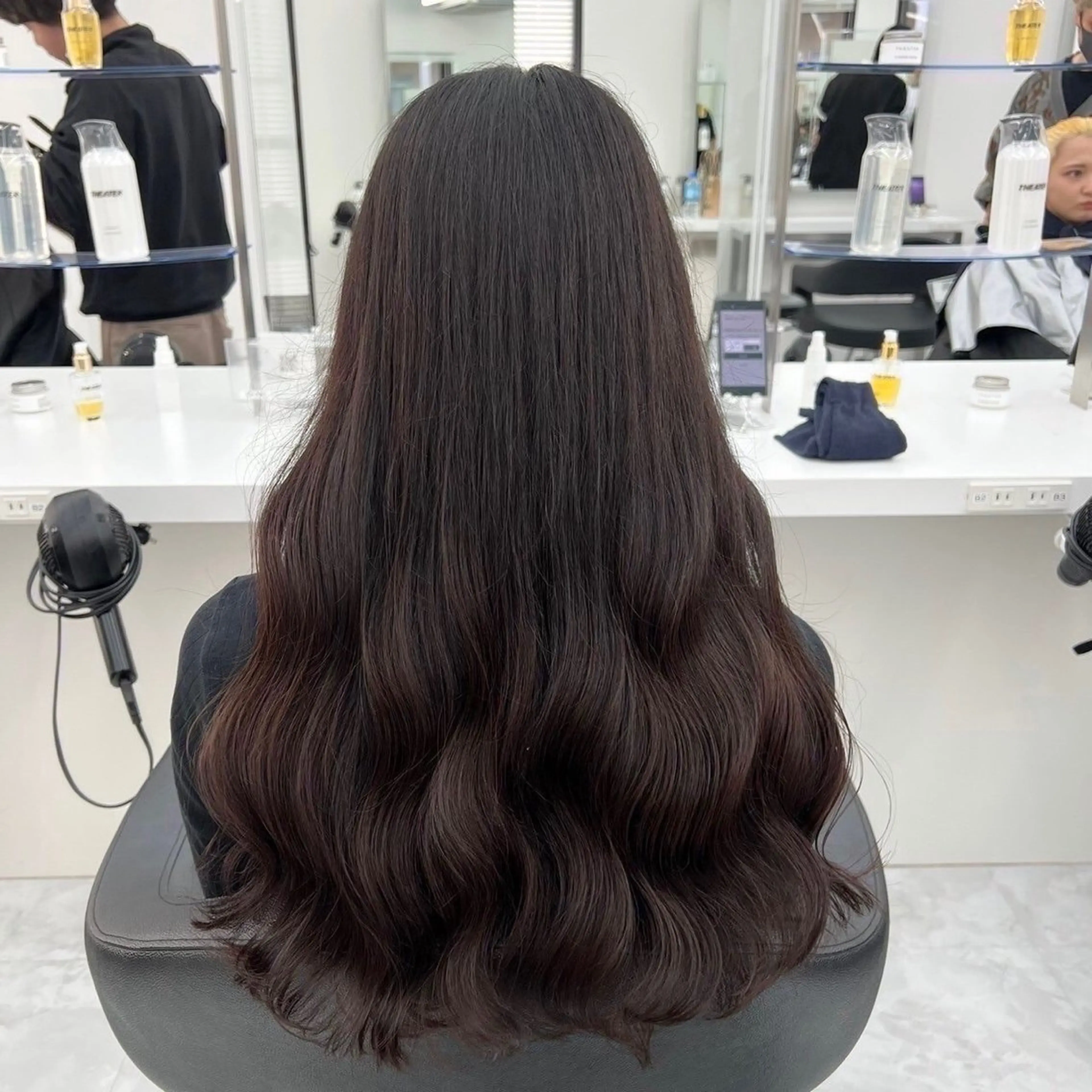 ロング カラー ヘアカラー 🍩似合わせボブ ×チョコブラウン🍩のヘアスタイル