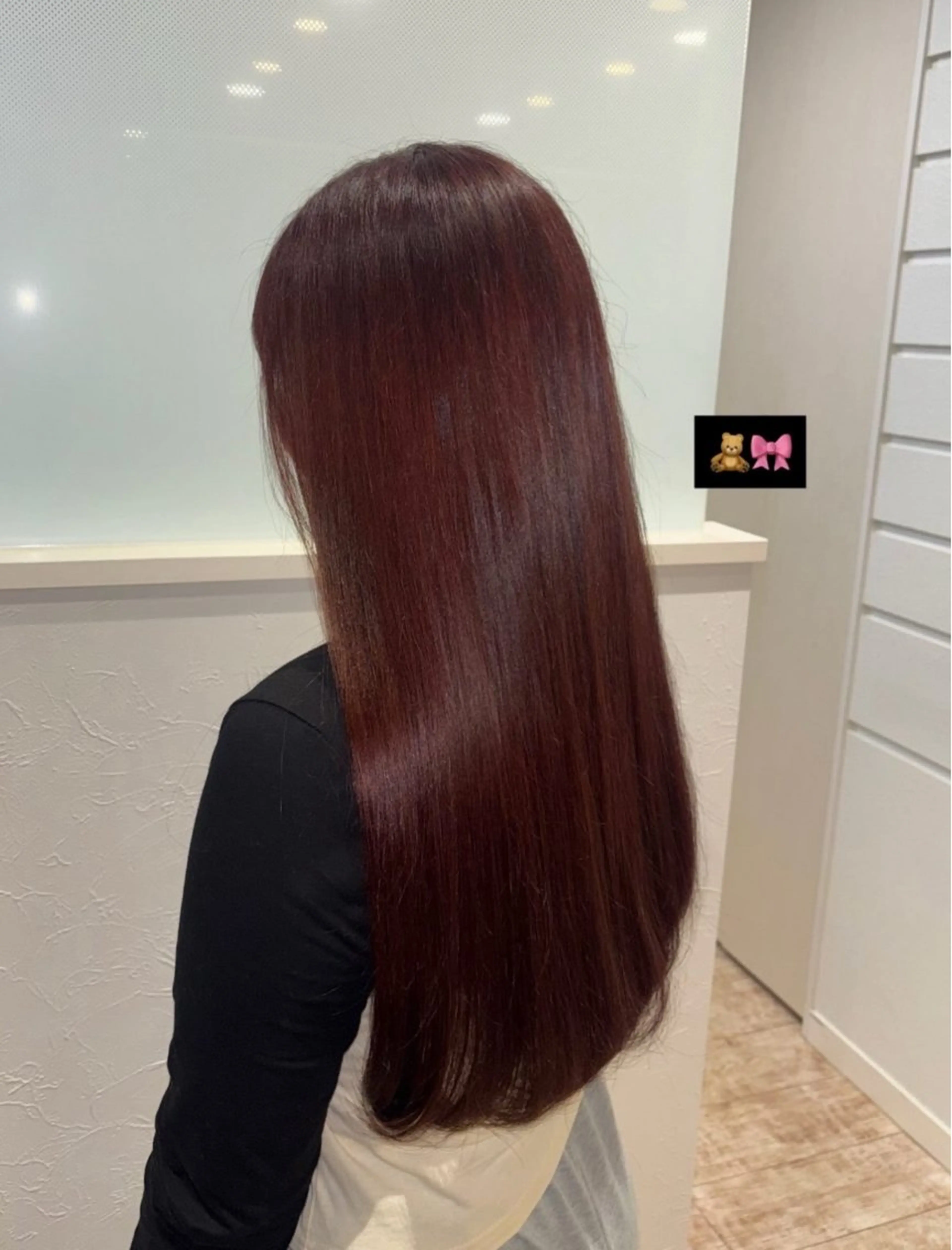 カラー ヘアカラー 島崎 夏希のヘアスタイル