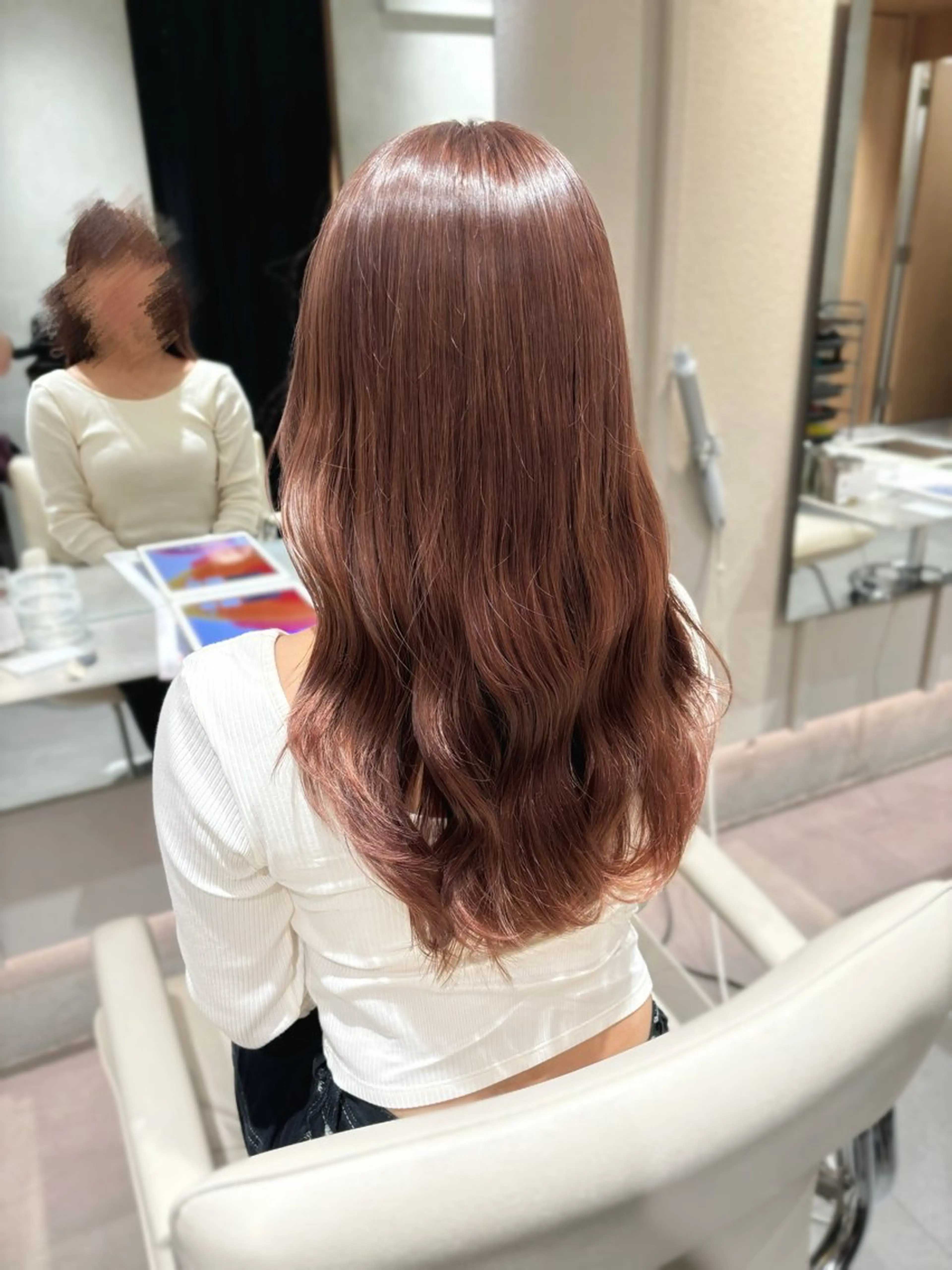 ロング カラー ヘアカラー トリートメント 艶髪カラー/ レイヤー/yuiのヘアスタイル