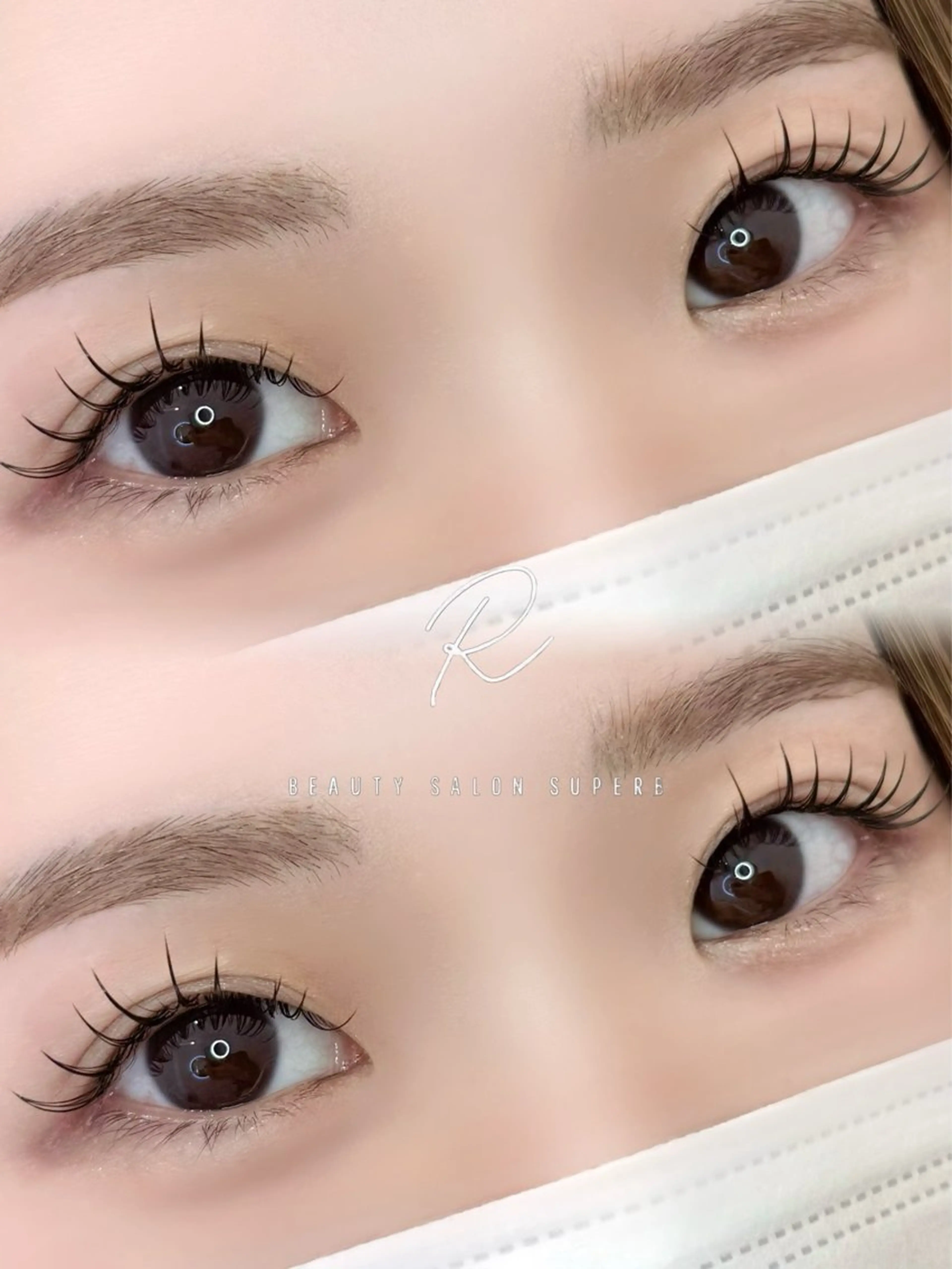 マツエク・マツパ WHITE EYE YUINAのマツエク・マツパデザイン