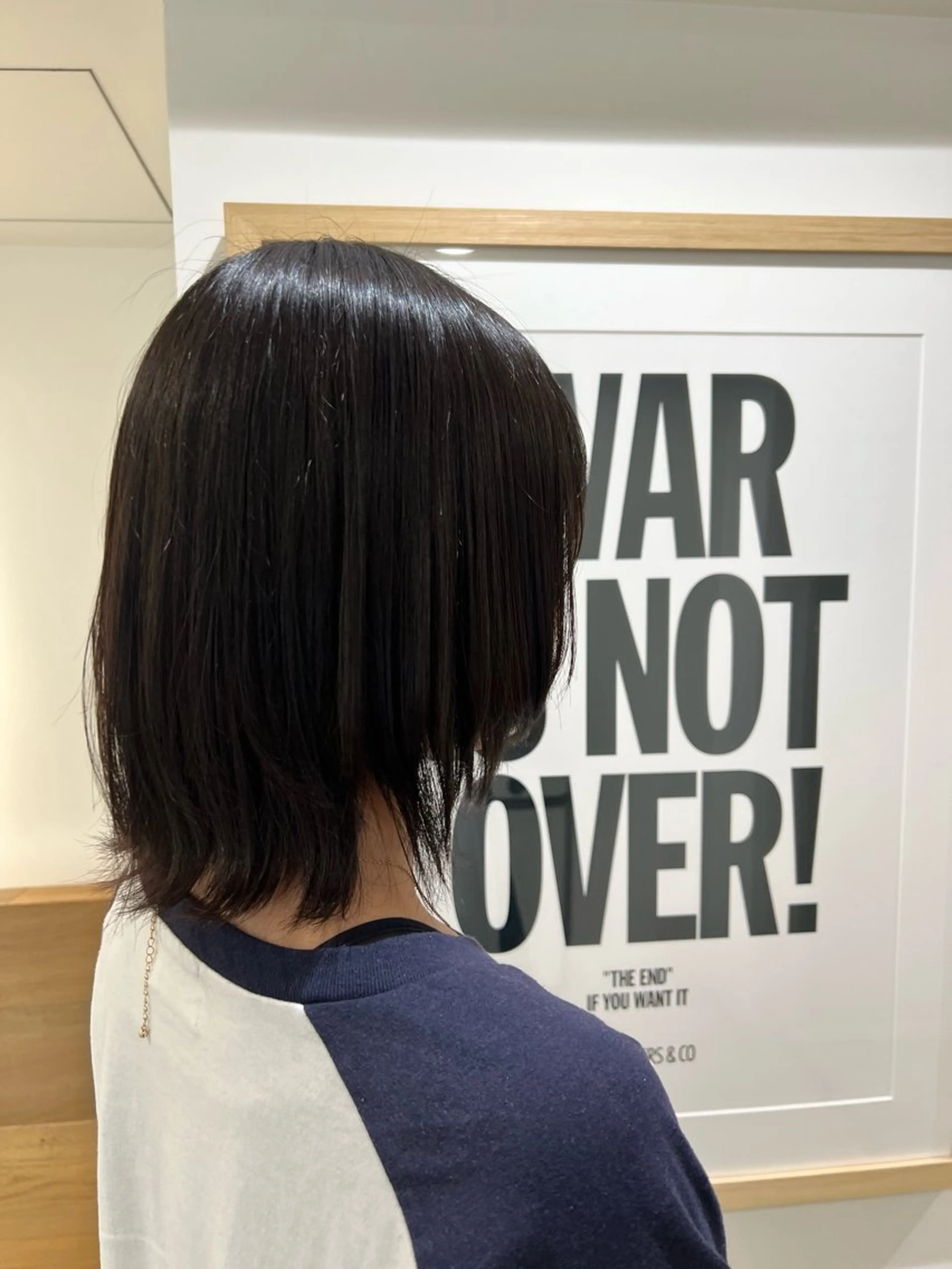 ミディアム YUME/綱島 /レイヤーカットのヘアスタイル