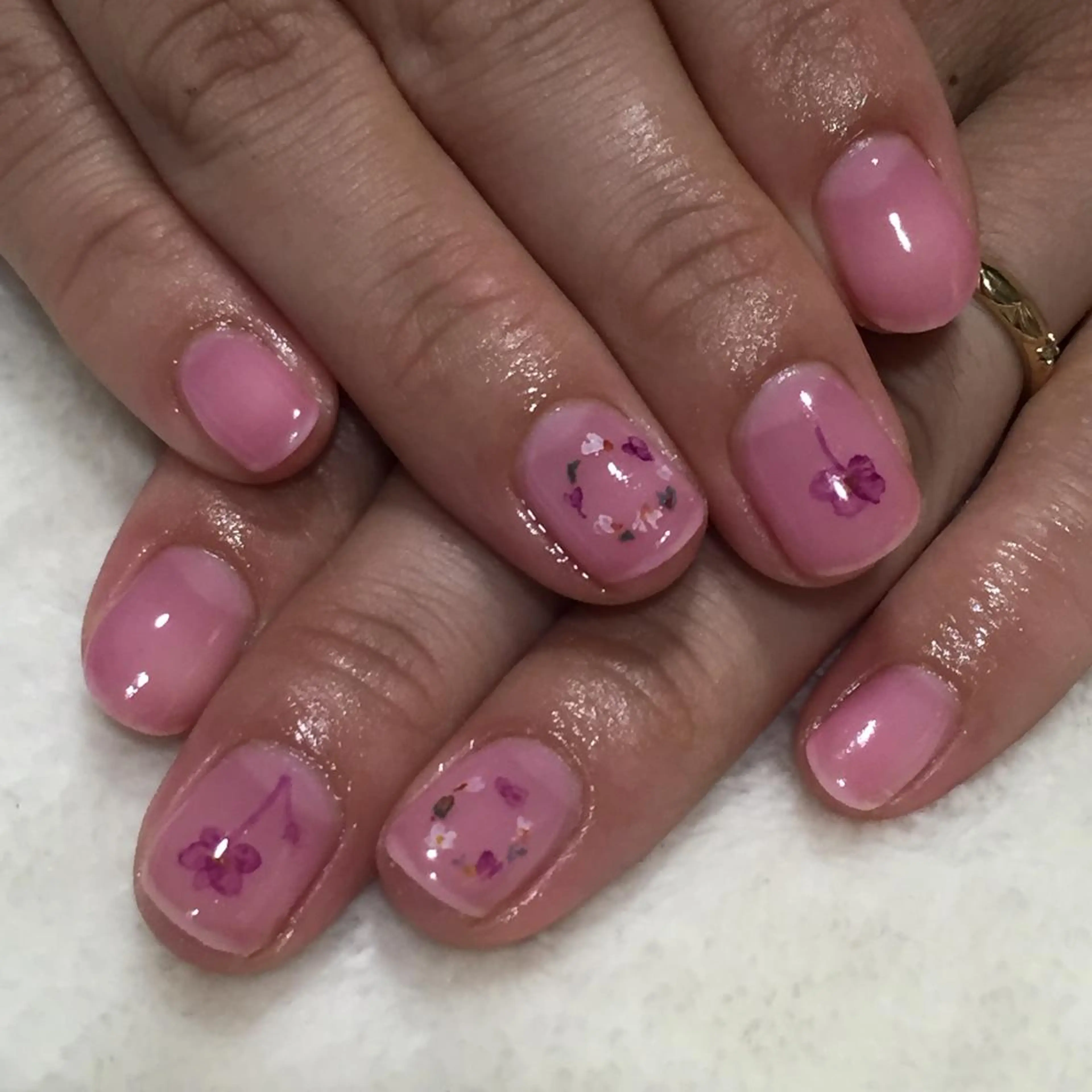 ネイル Sympa 𝓜iwako🐰ᩚのネイルデザイン