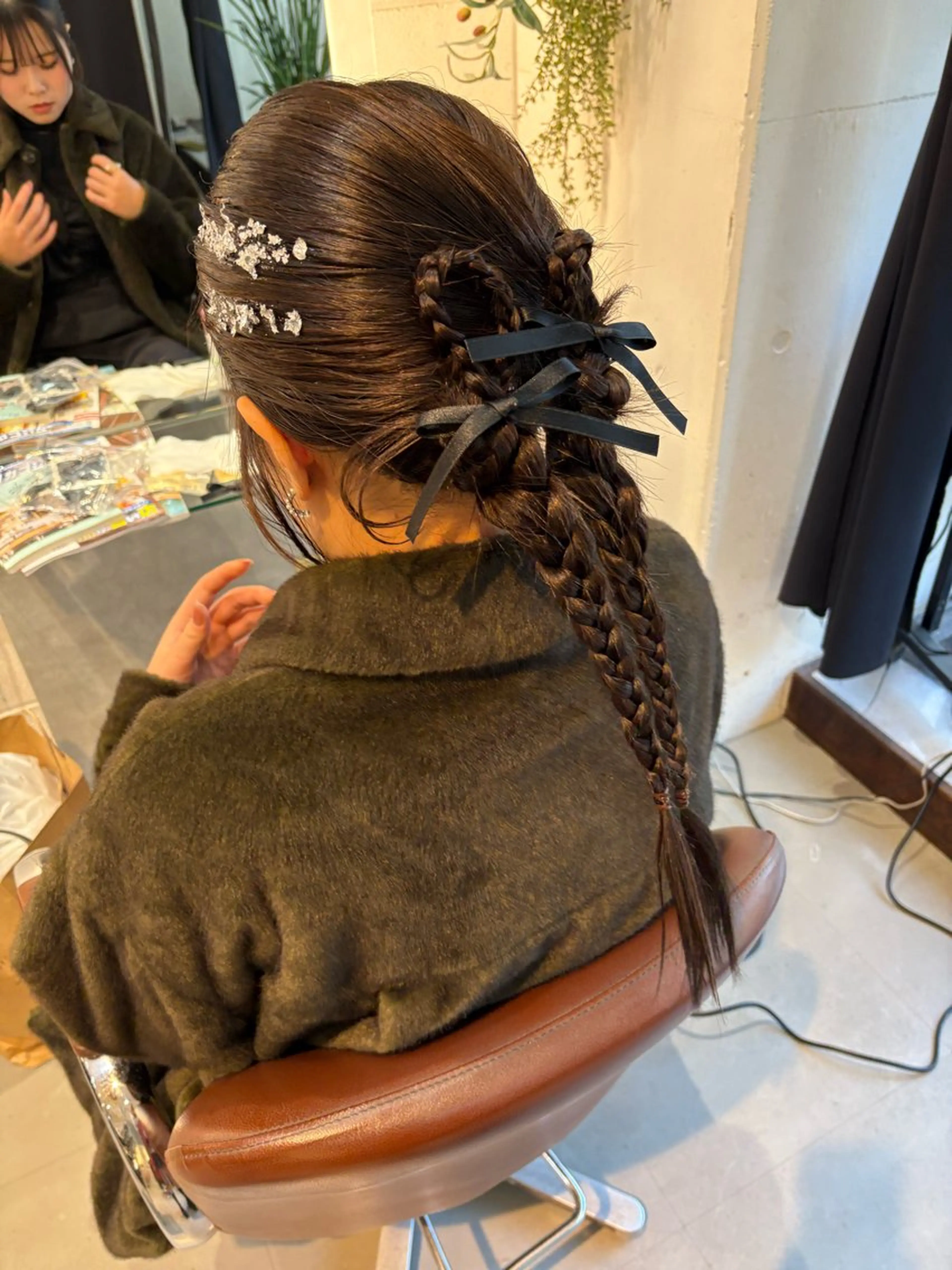 ヘアアレンジ ヘアセット chic  有山 美瑠のヘアスタイル