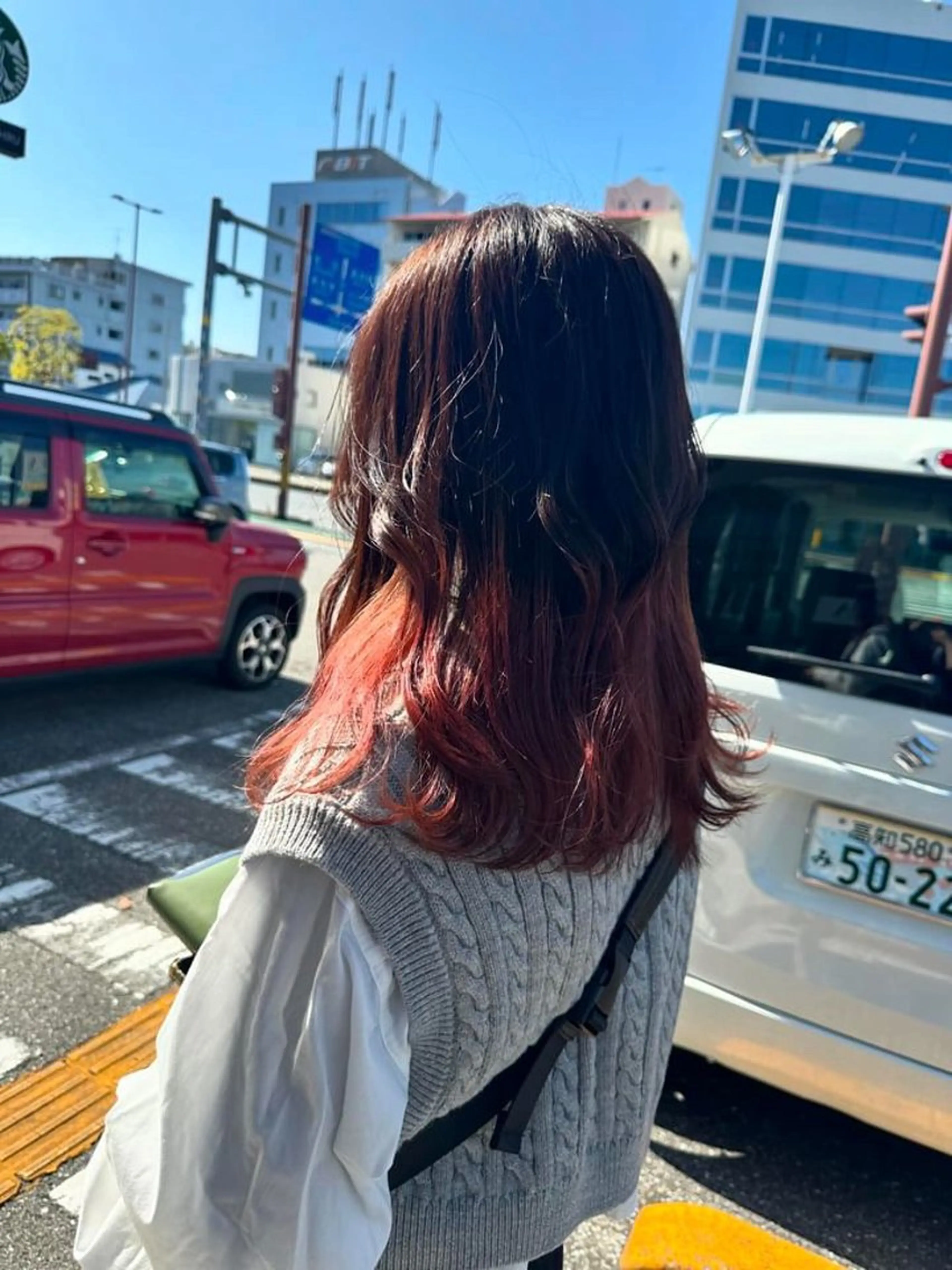 カラー 三井 望夢のヘアスタイル