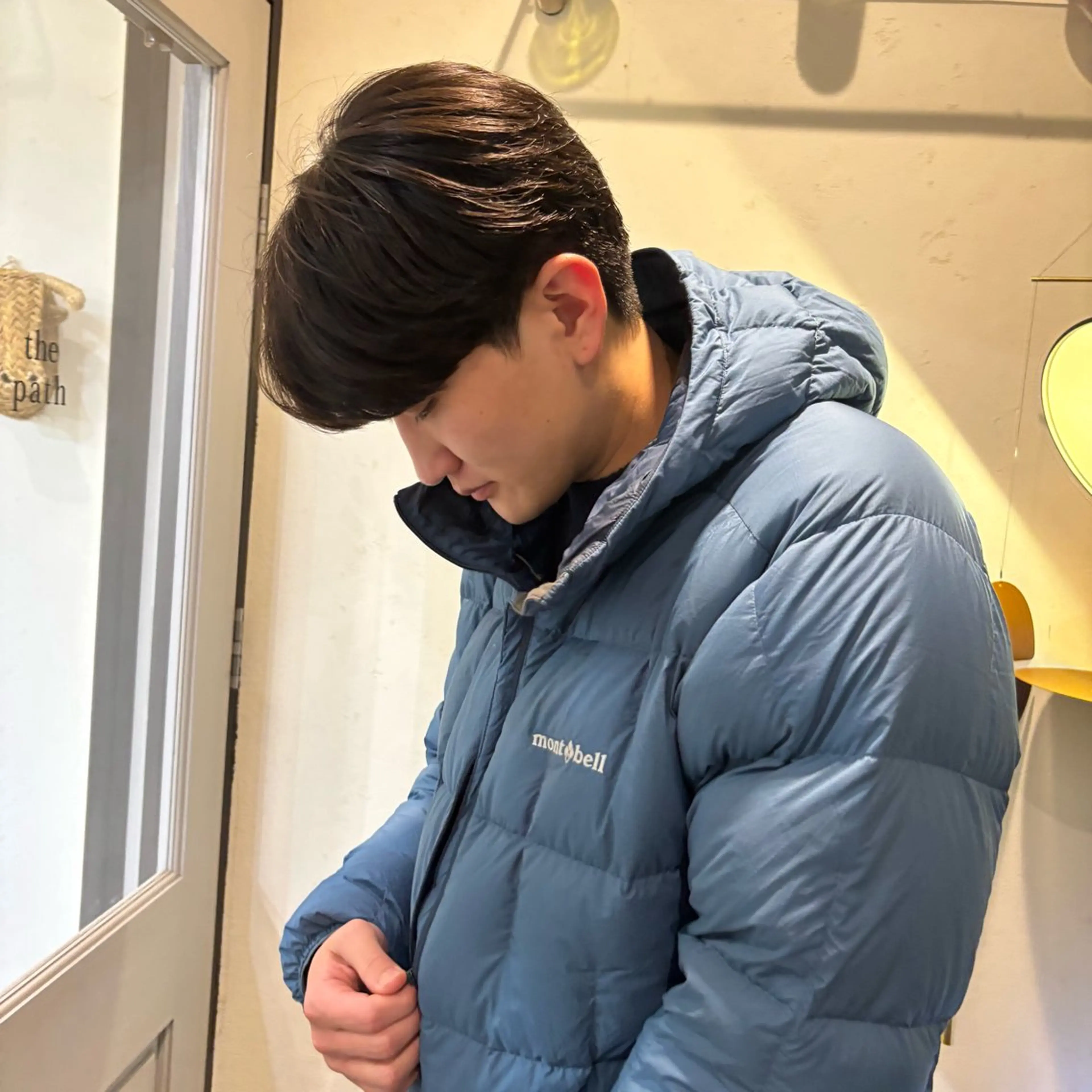 メンズ カット 縮毛矯正 the path ユウヤのヘアスタイル