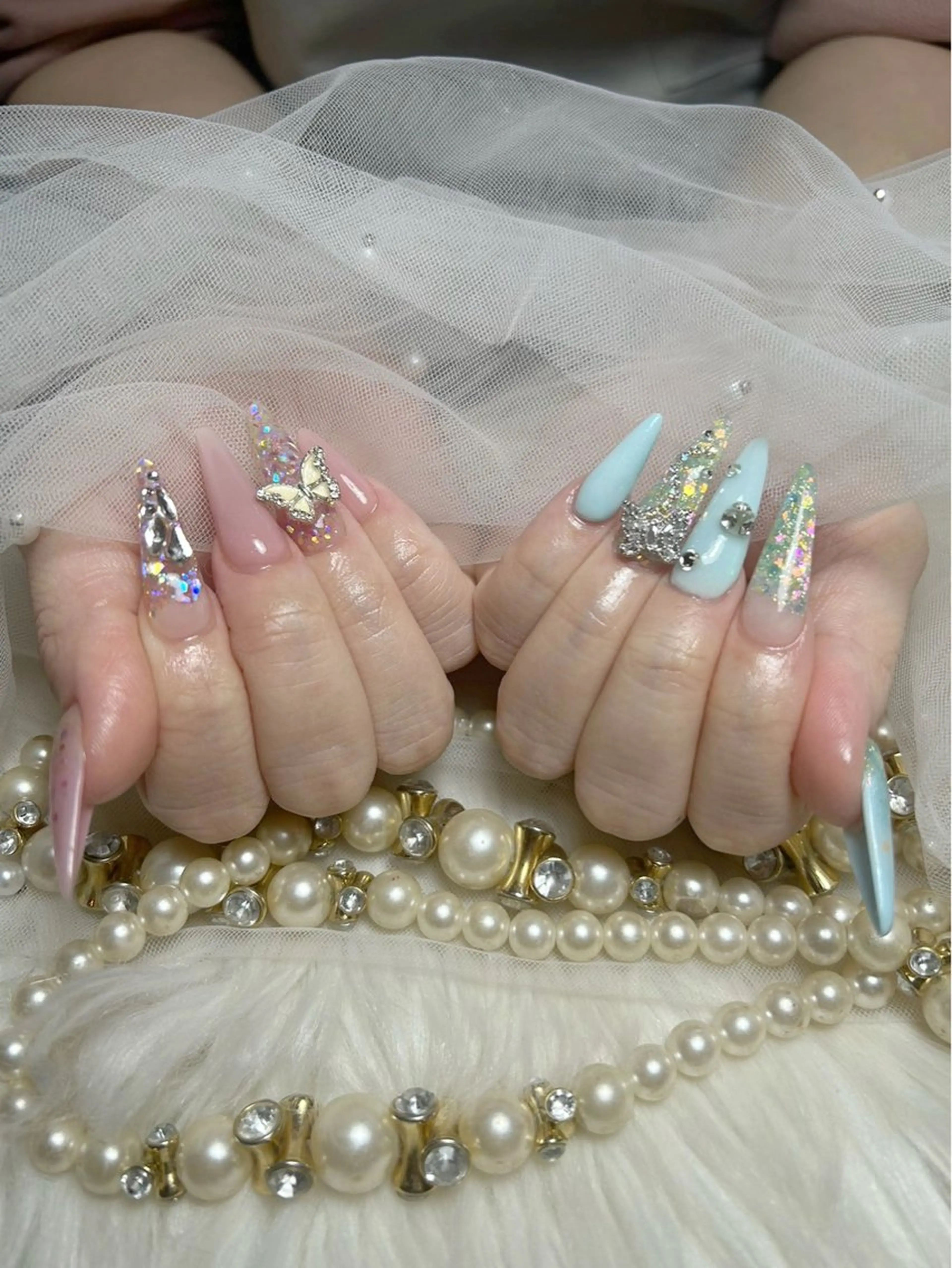 ネイル アートネイル スカルプネイル Feel千葉♡ Akaneのネイルデザイン