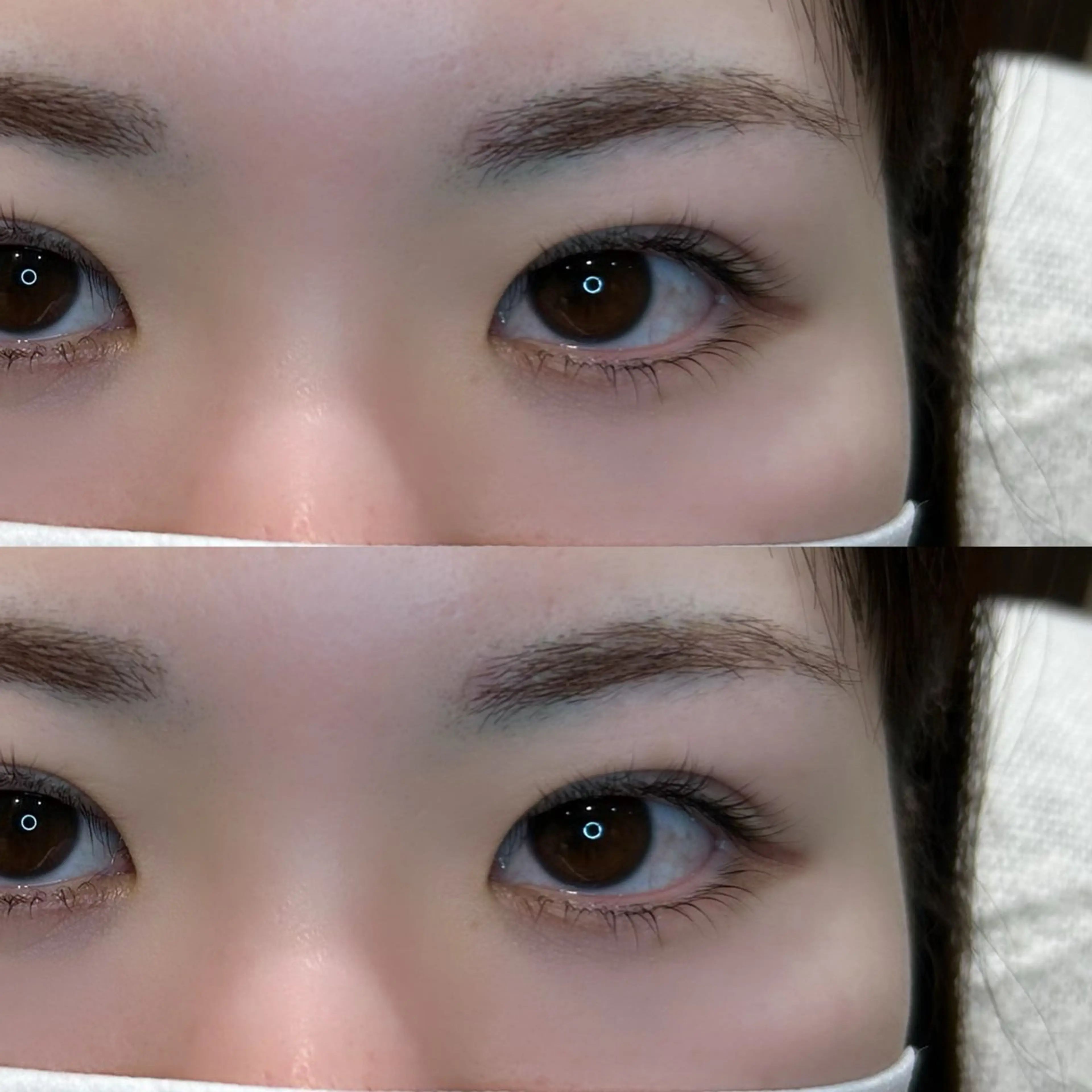 マツエク・マツパ 下まつげエクステ 一重×まつ毛パーマ マツパ Manaka マナカのマツエク・マツパデザイン