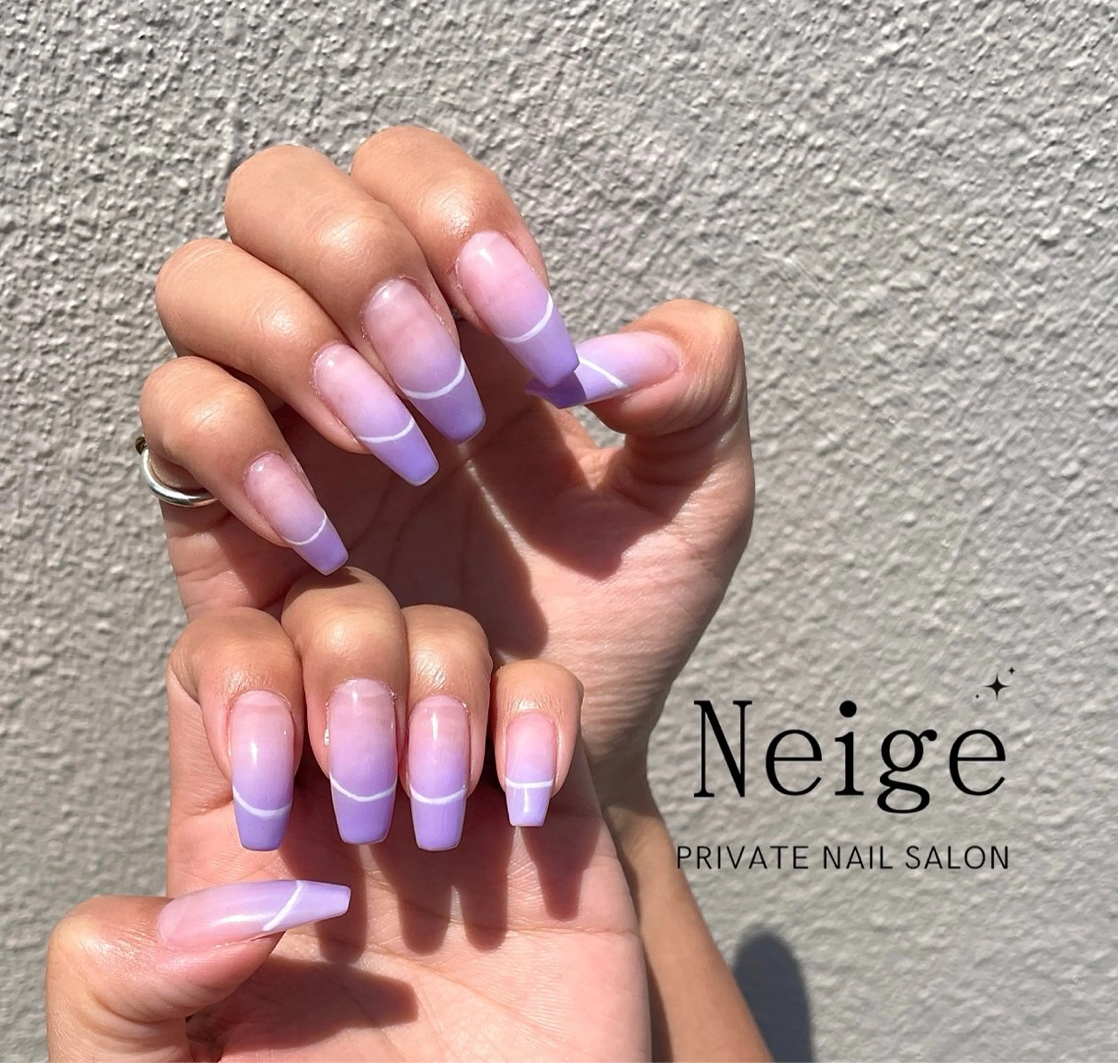 ネイル ハンドネイル Neige‪𓂃ai ＊梅津 / 松尾のネイルデザイン