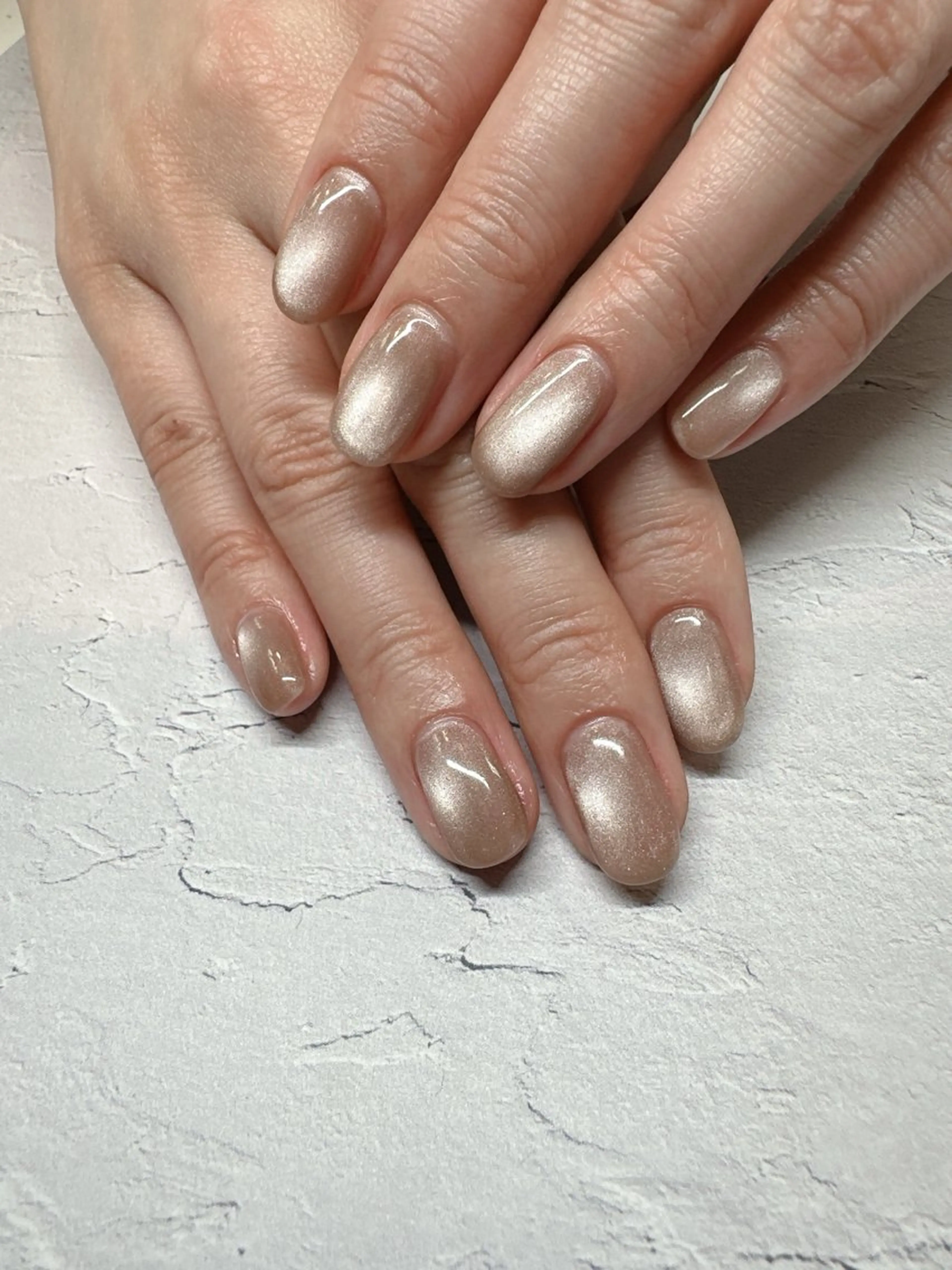 【リピーター様専用】各種オフありアートコース フレンチ カラーグラデーション マグネットの写真