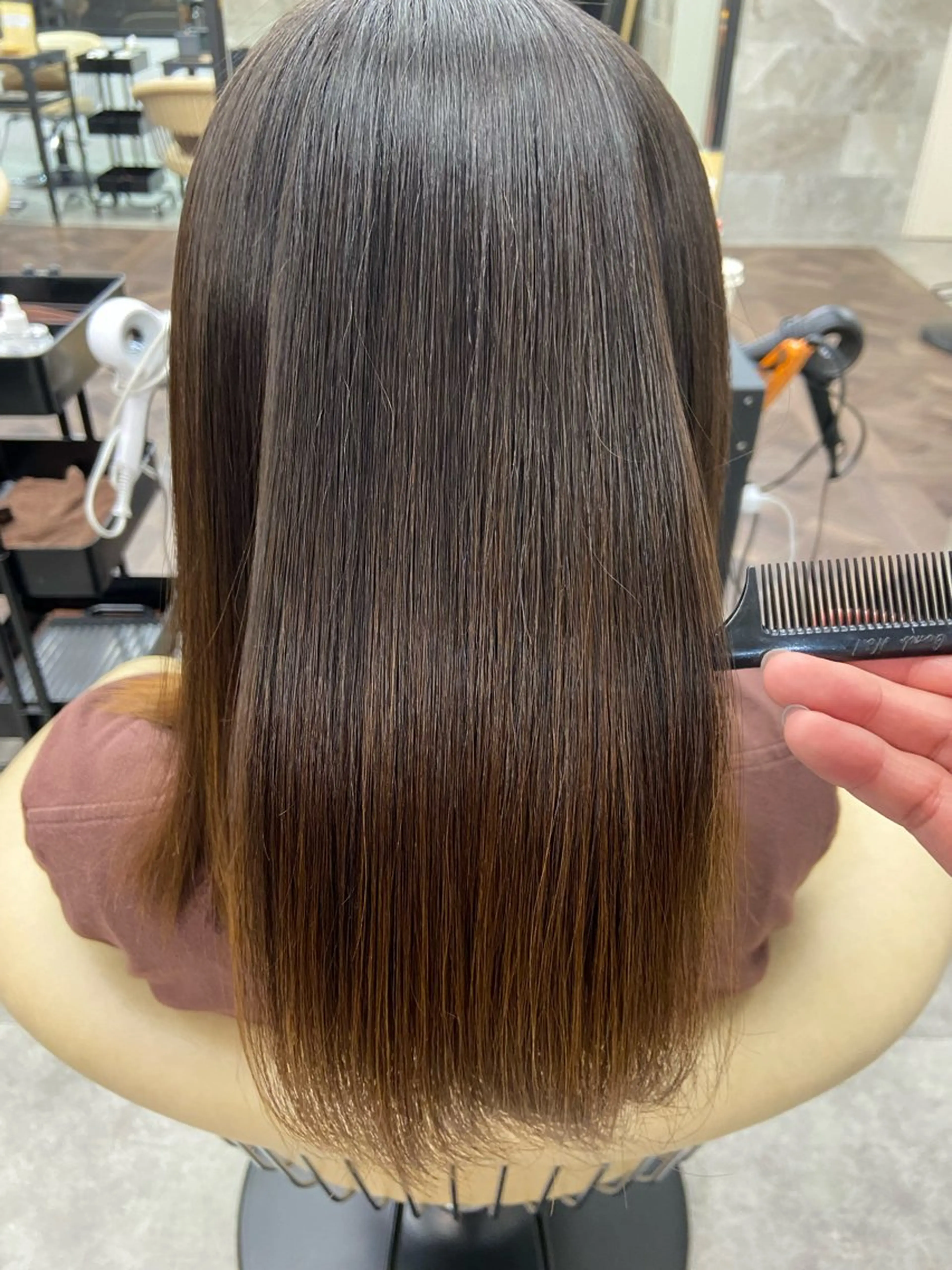 ミディアム カラー パーマ 伸ばしかけ ショート口コミ No.１カット/徹平のヘアスタイル