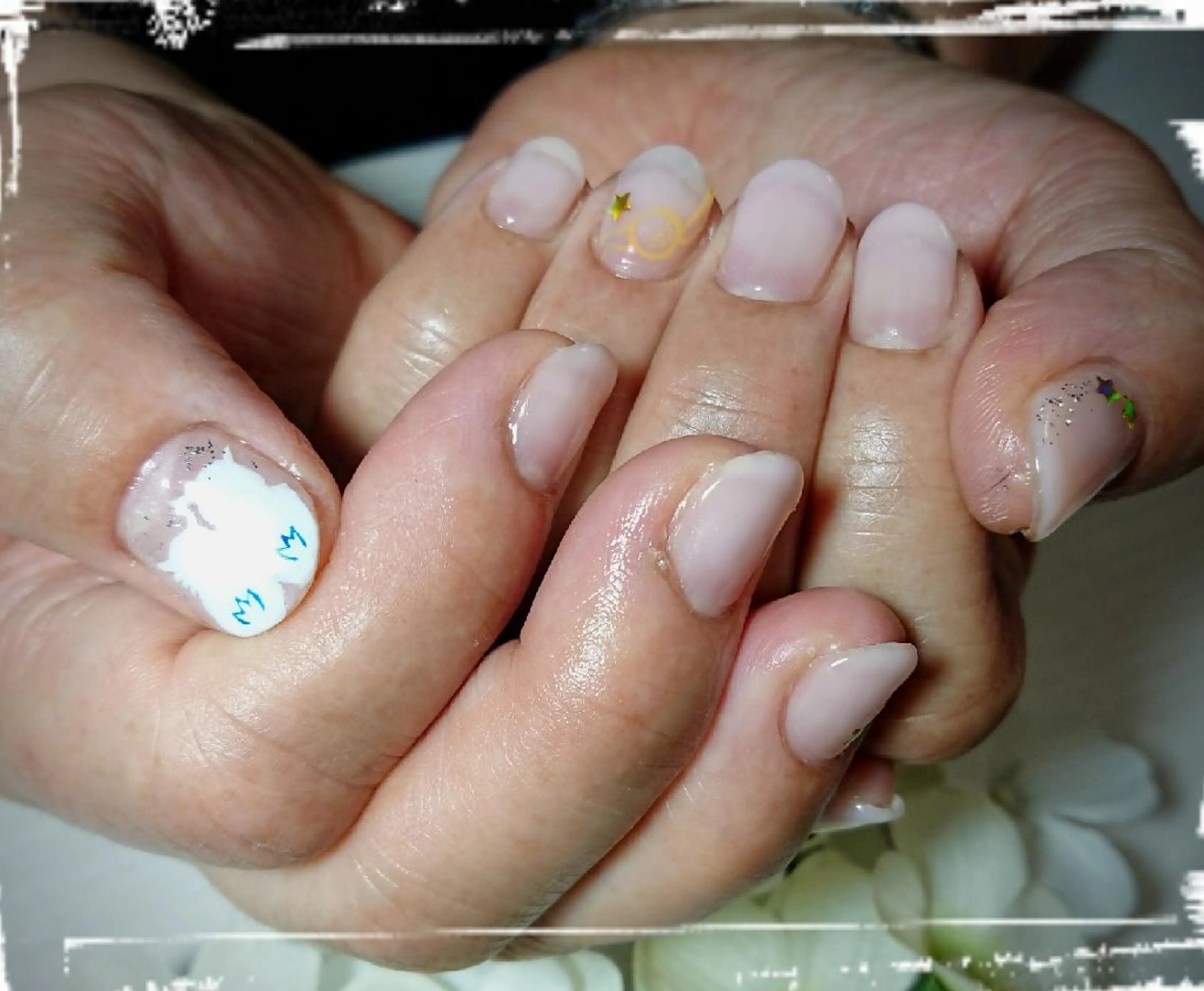 ネイル ハンドネイル 林 珠里のネイルデザイン