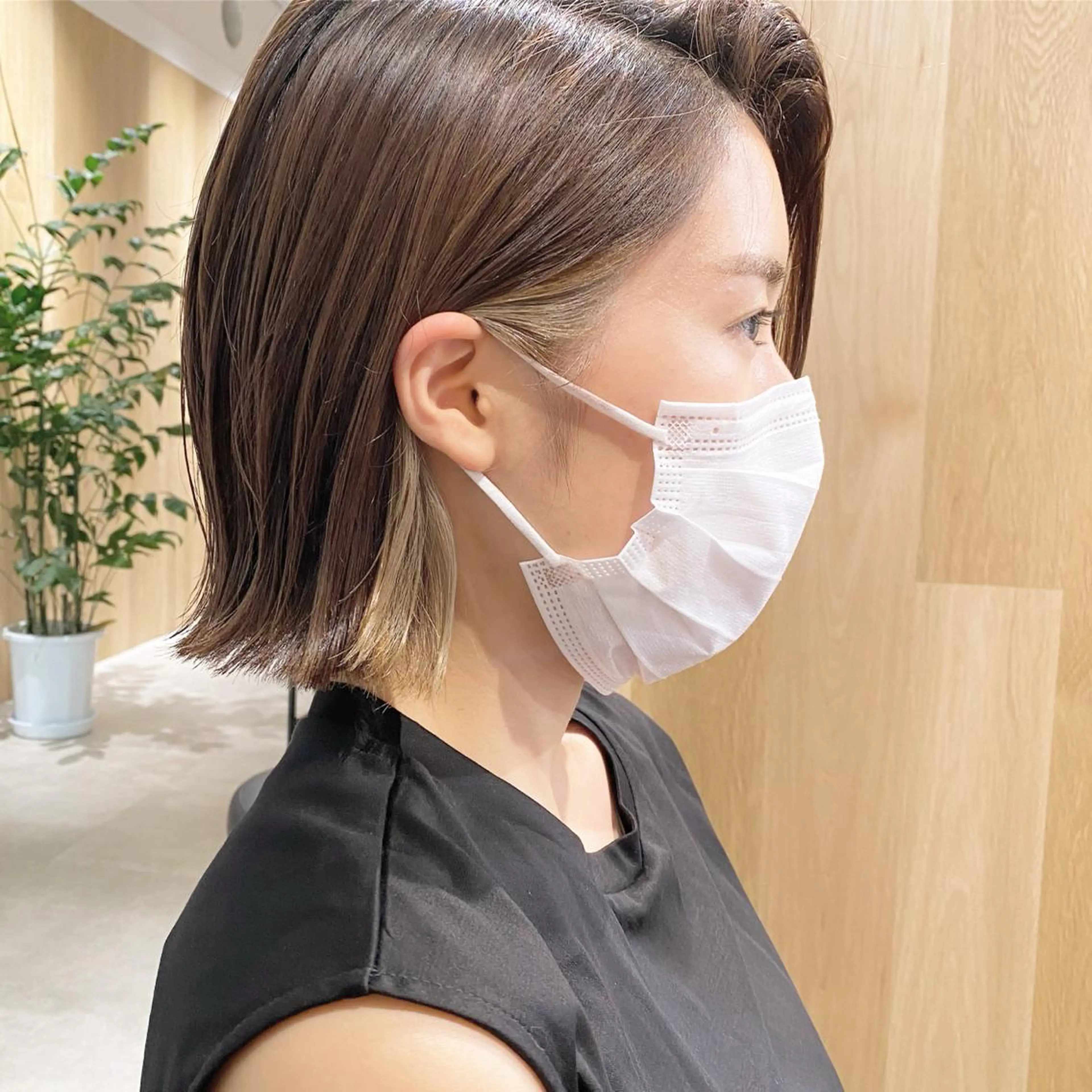 ショート カラー ノグチ ユウキ/ボブのヘアスタイル