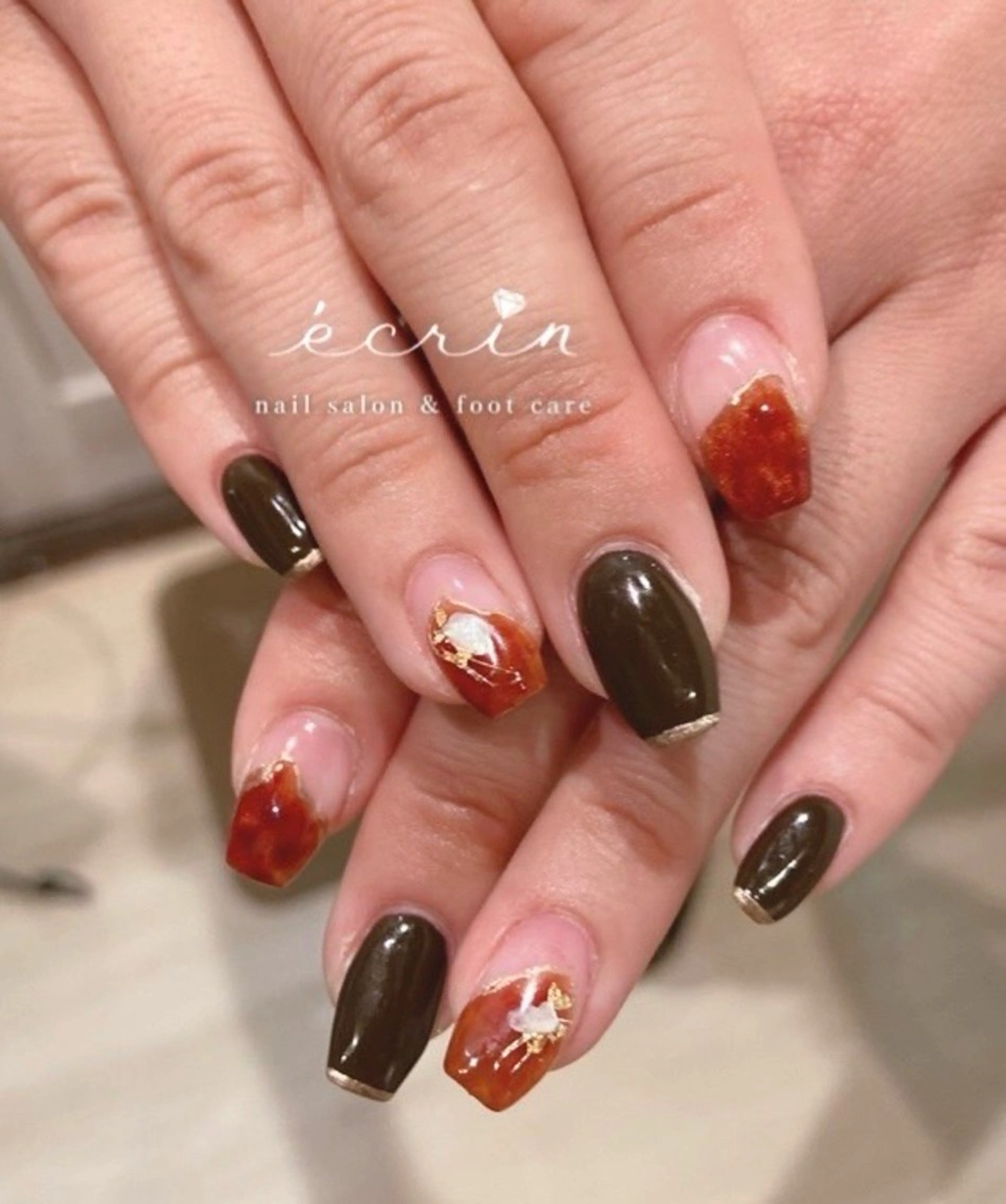 ネイル ecrin エクラン Haruka🌼のネイルデザイン